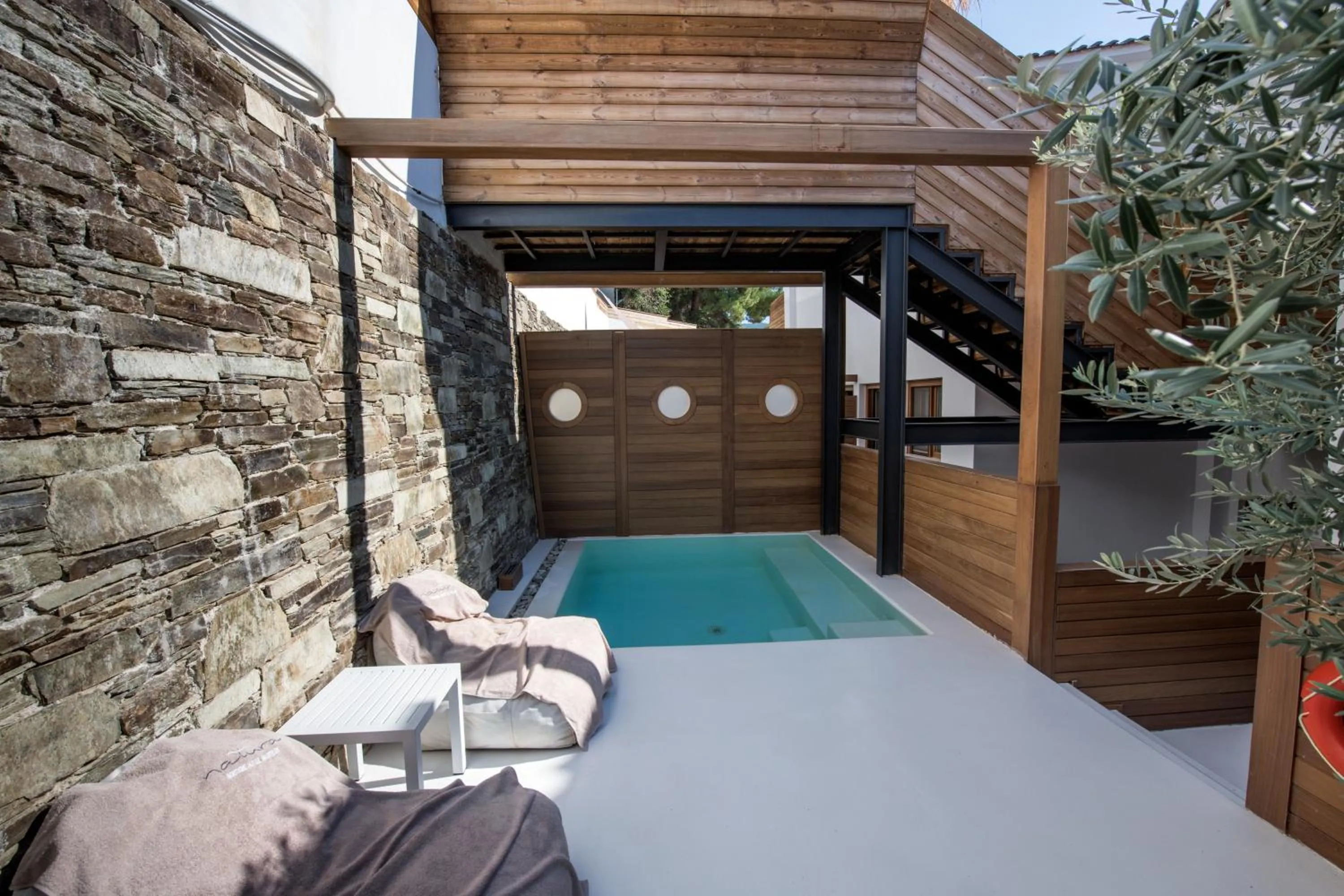 Swimming pool in Natura Luxury Boutique Hotel Skopelos
