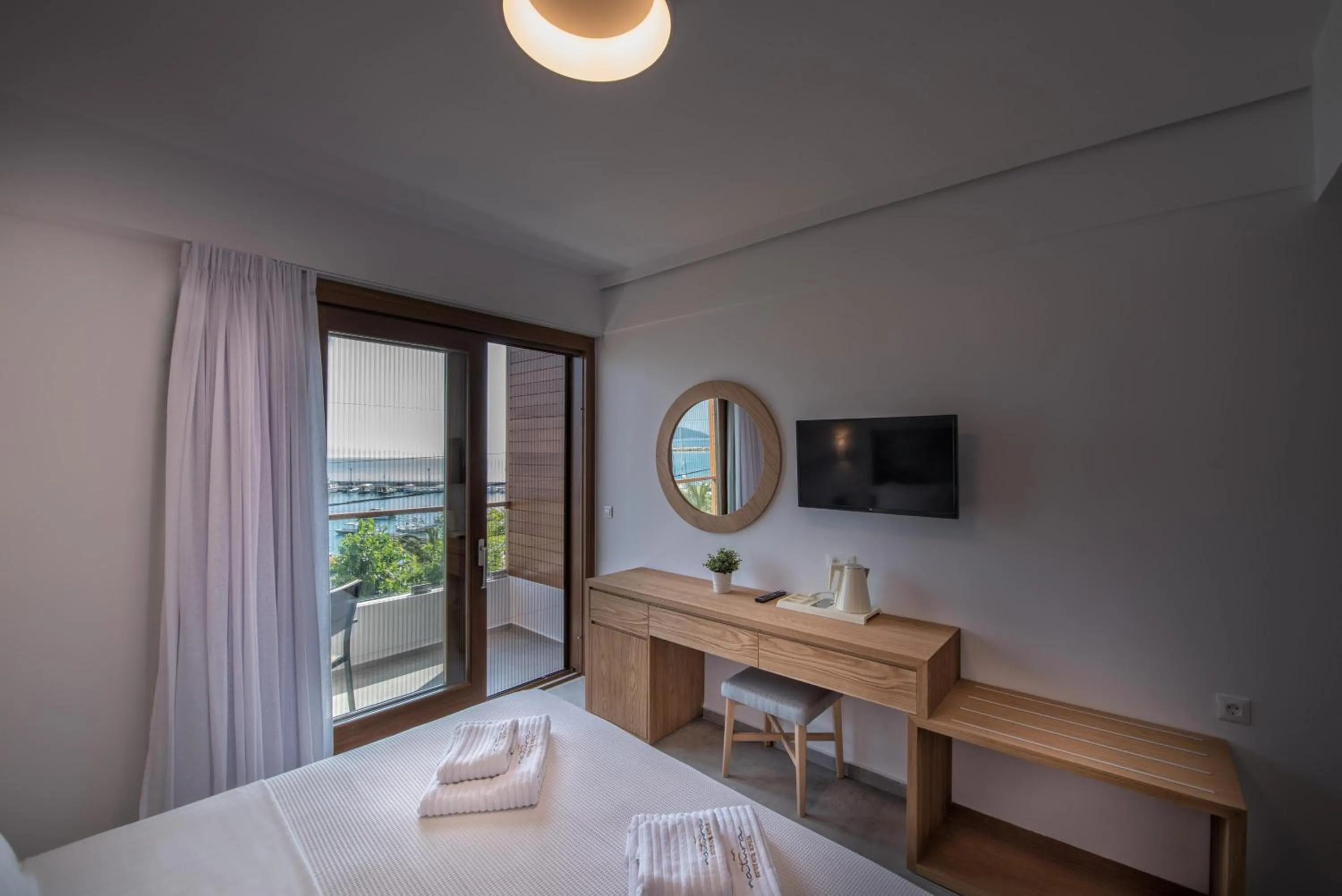 Bed in Natura Luxury Boutique Hotel Skopelos