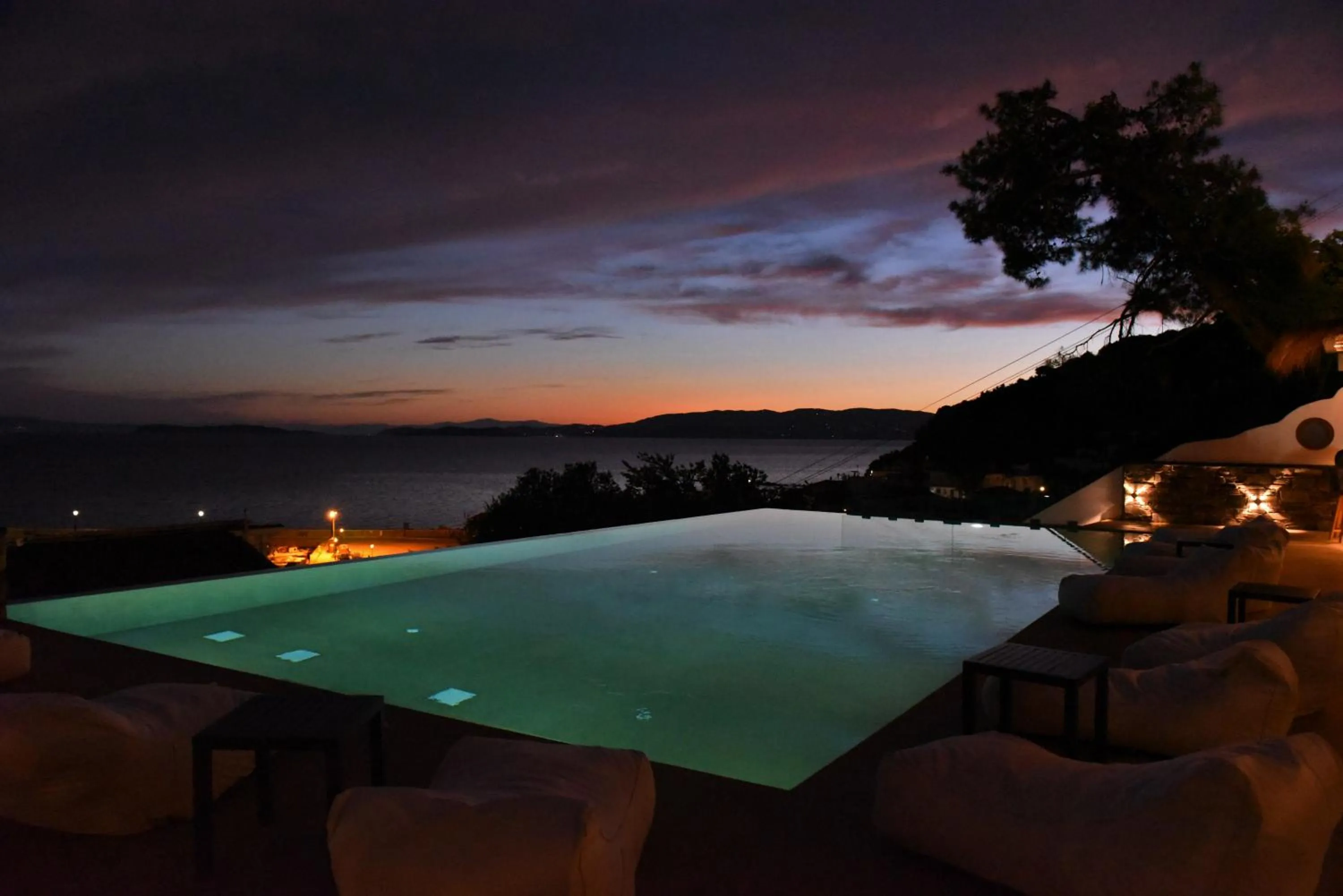 Swimming pool in Natura Luxury Boutique Hotel Skopelos