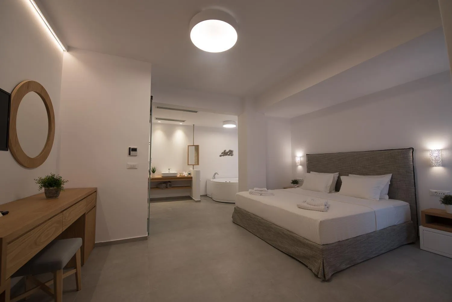Photo of the whole room, Bed in Natura Luxury Boutique Hotel Skopelos