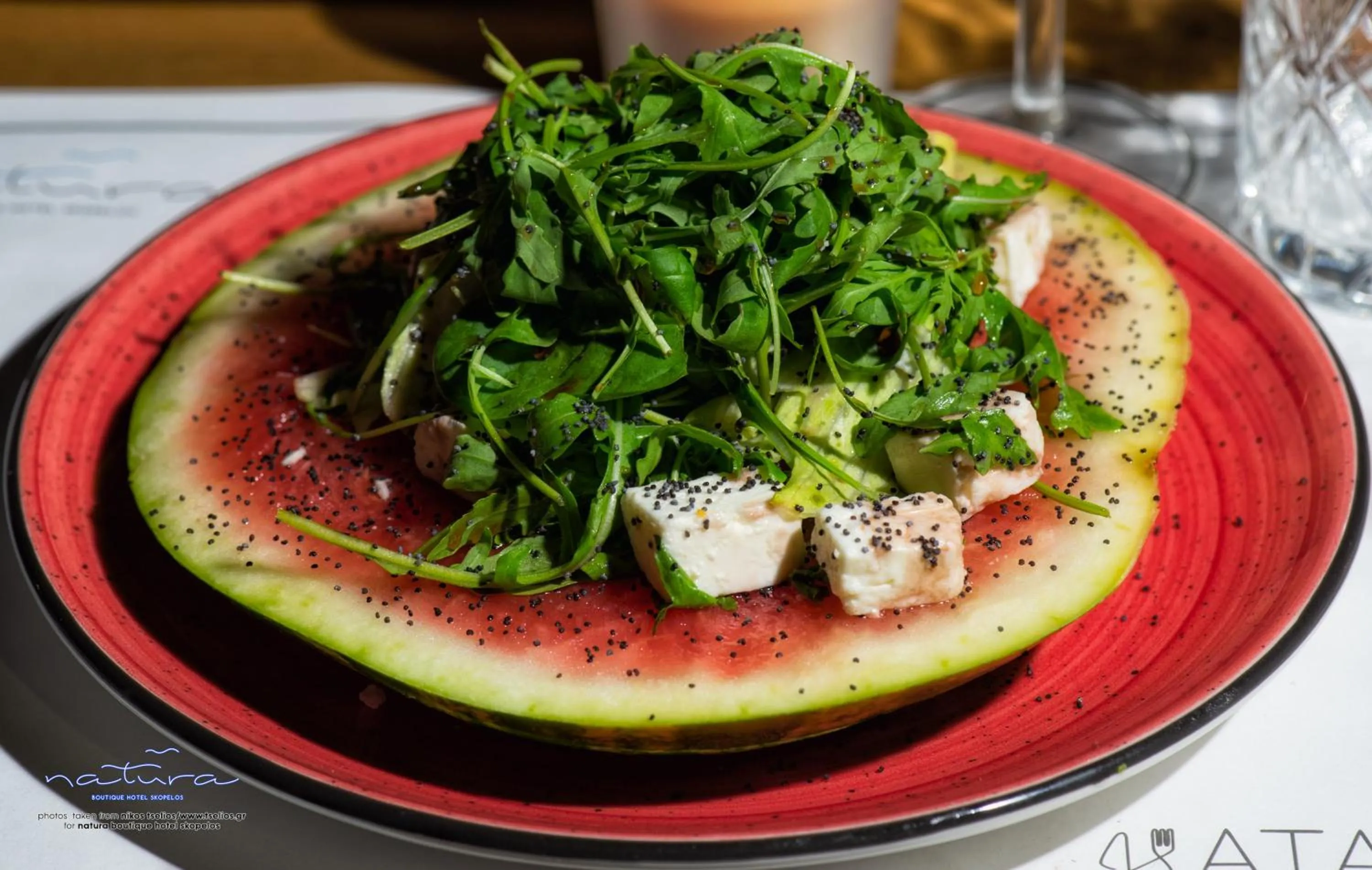 Food close-up in Natura Luxury Boutique Hotel Skopelos