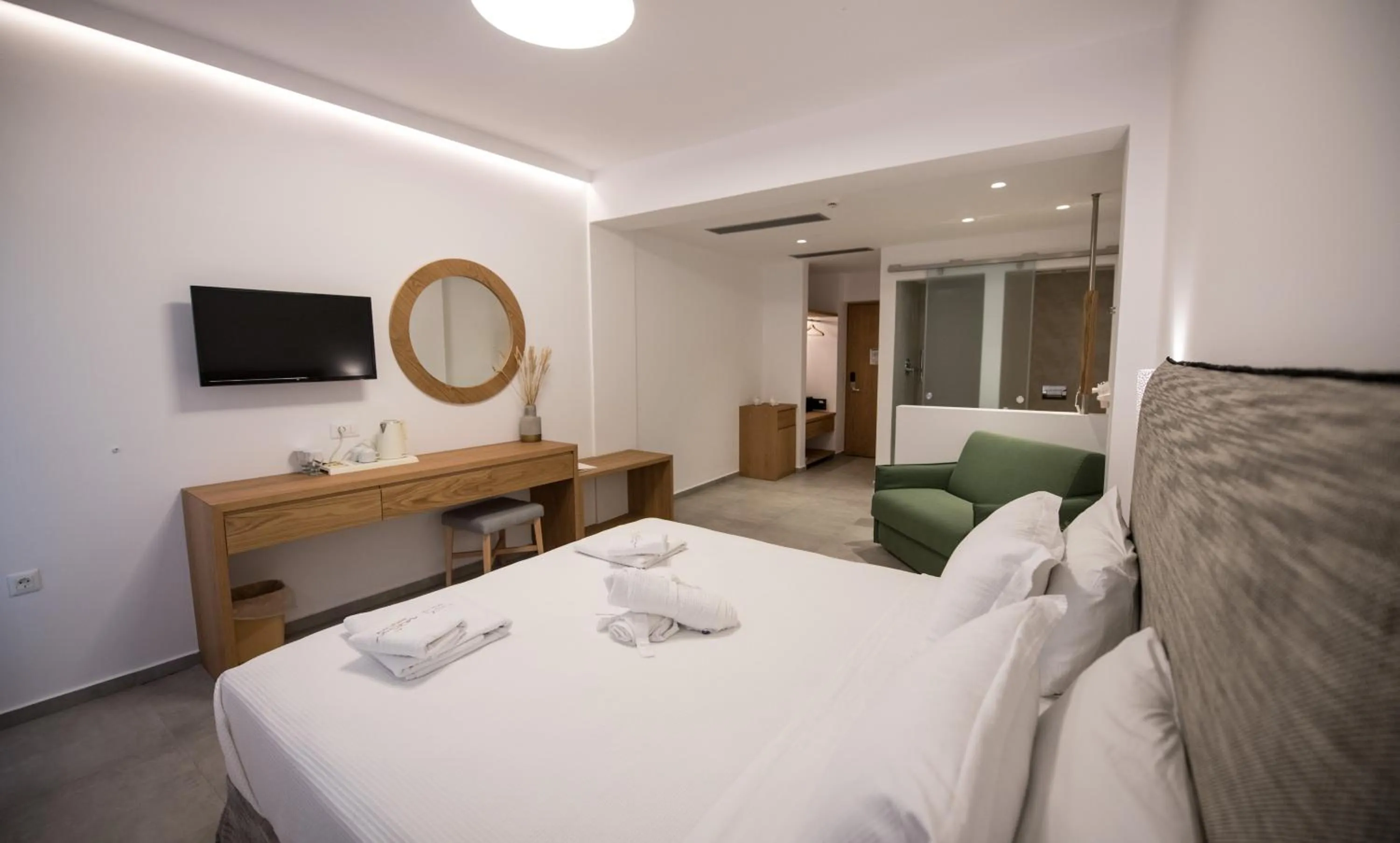 Photo of the whole room, Bed in Natura Luxury Boutique Hotel Skopelos