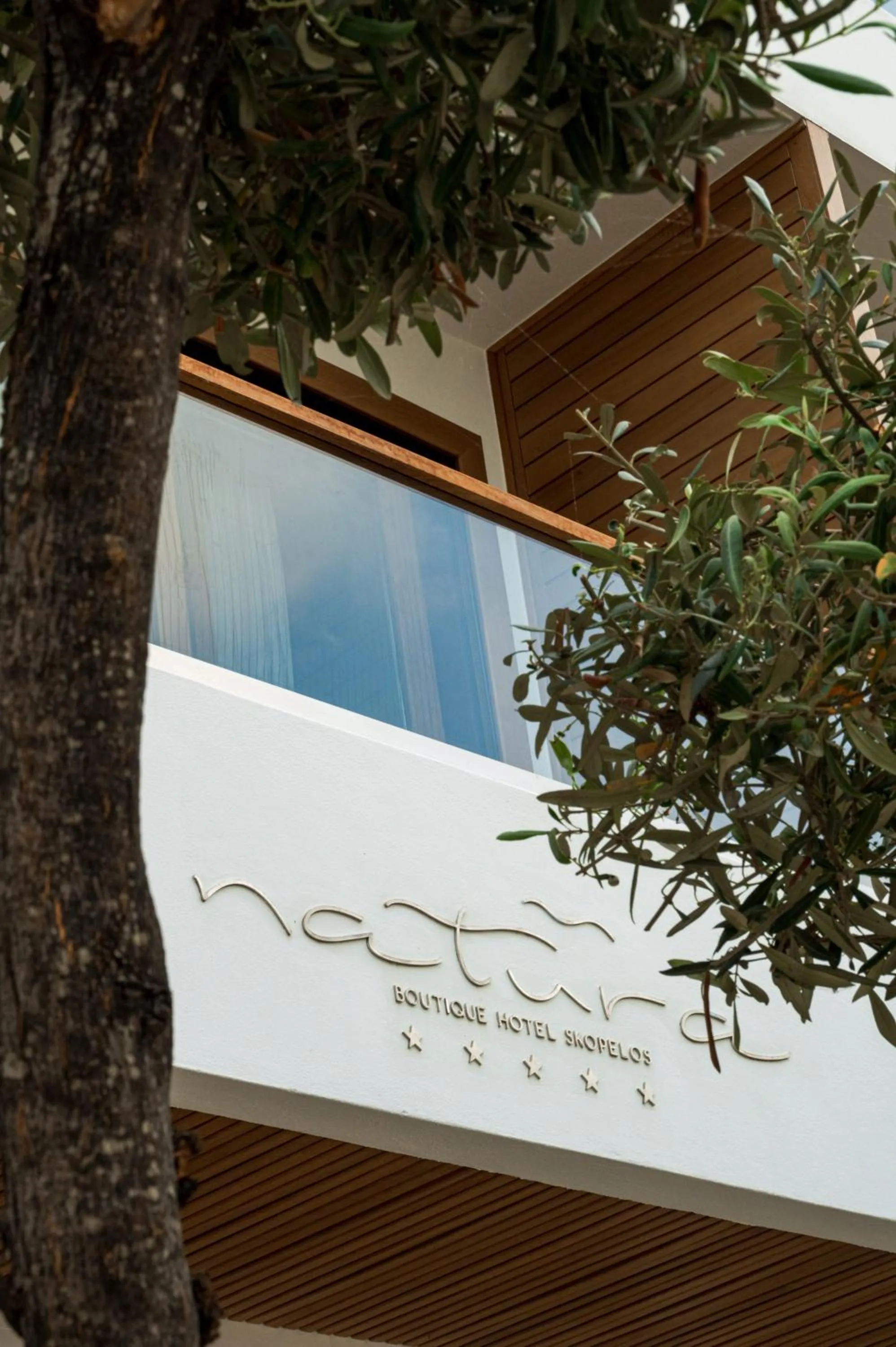 Property building in Natura Luxury Boutique Hotel Skopelos