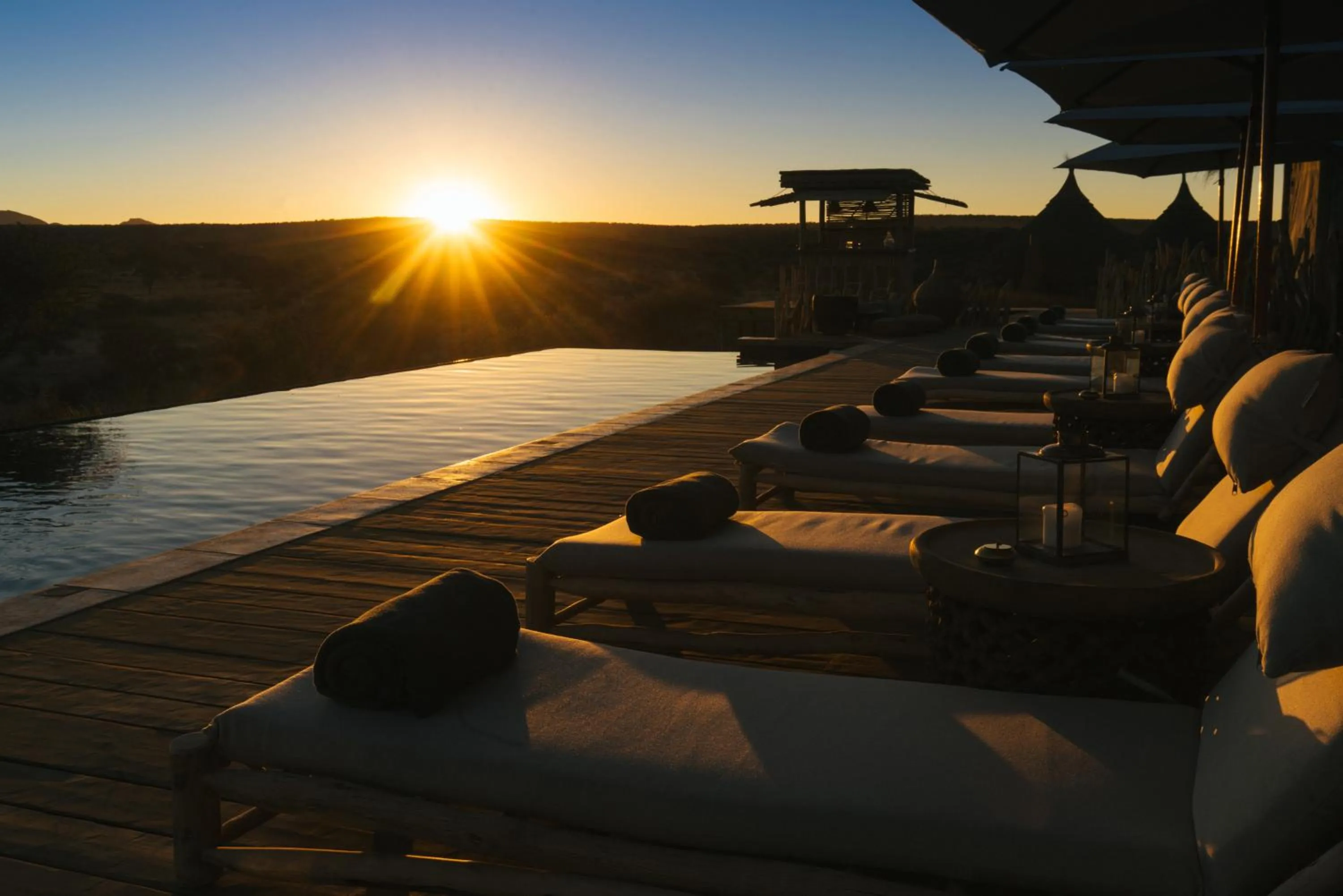 Pool view in Zannier Omaanda