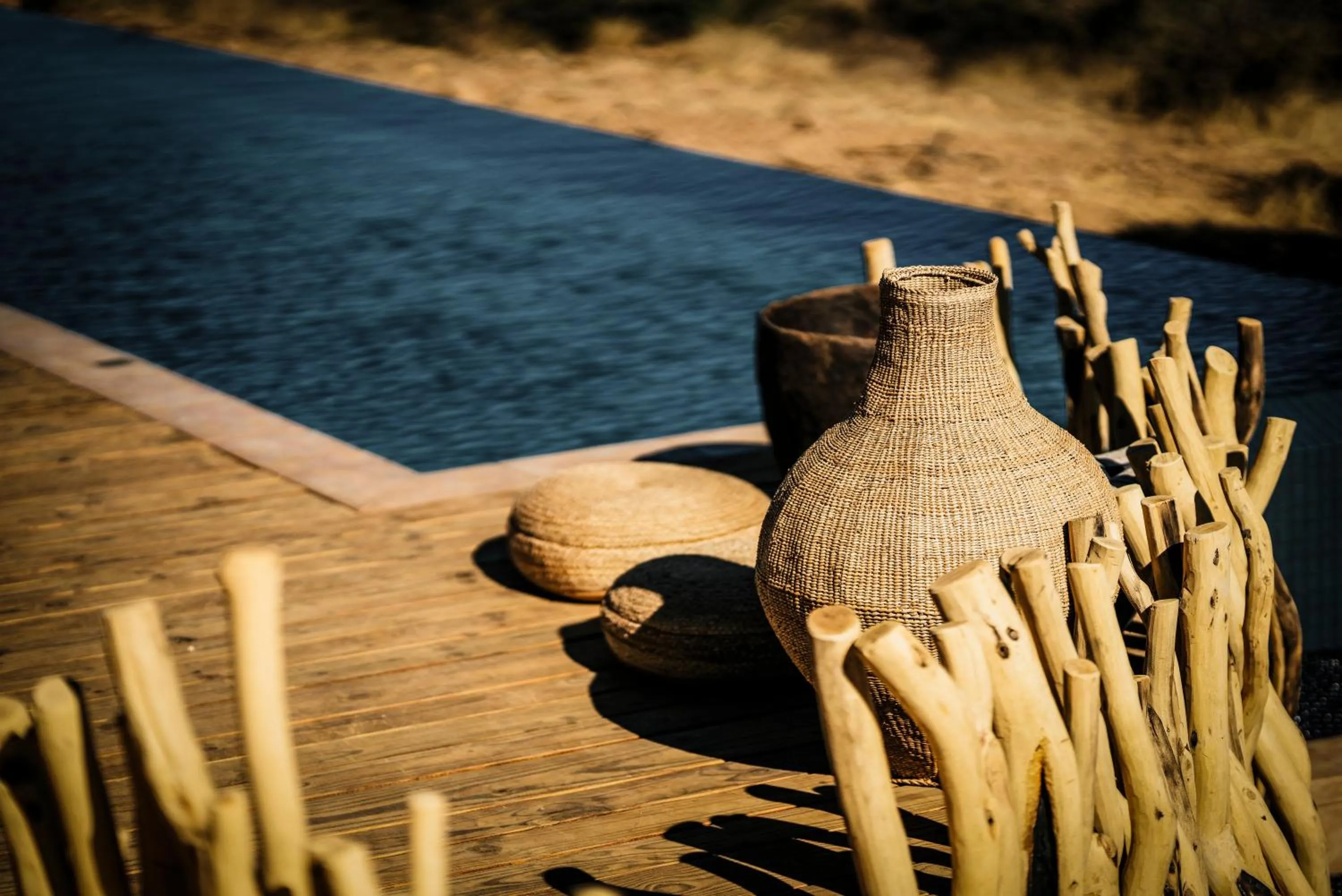 Swimming pool in Zannier Omaanda
