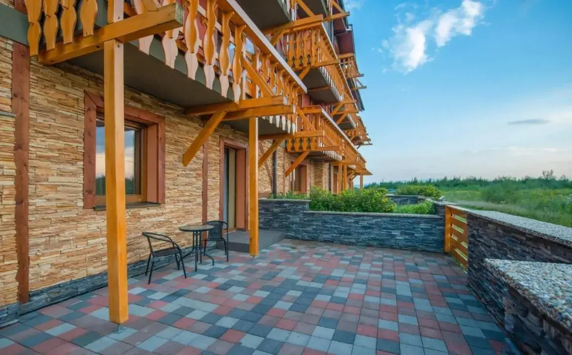 Property building in Tatragolf Mountain Resort Property building in Tatragolf Mountain Resort