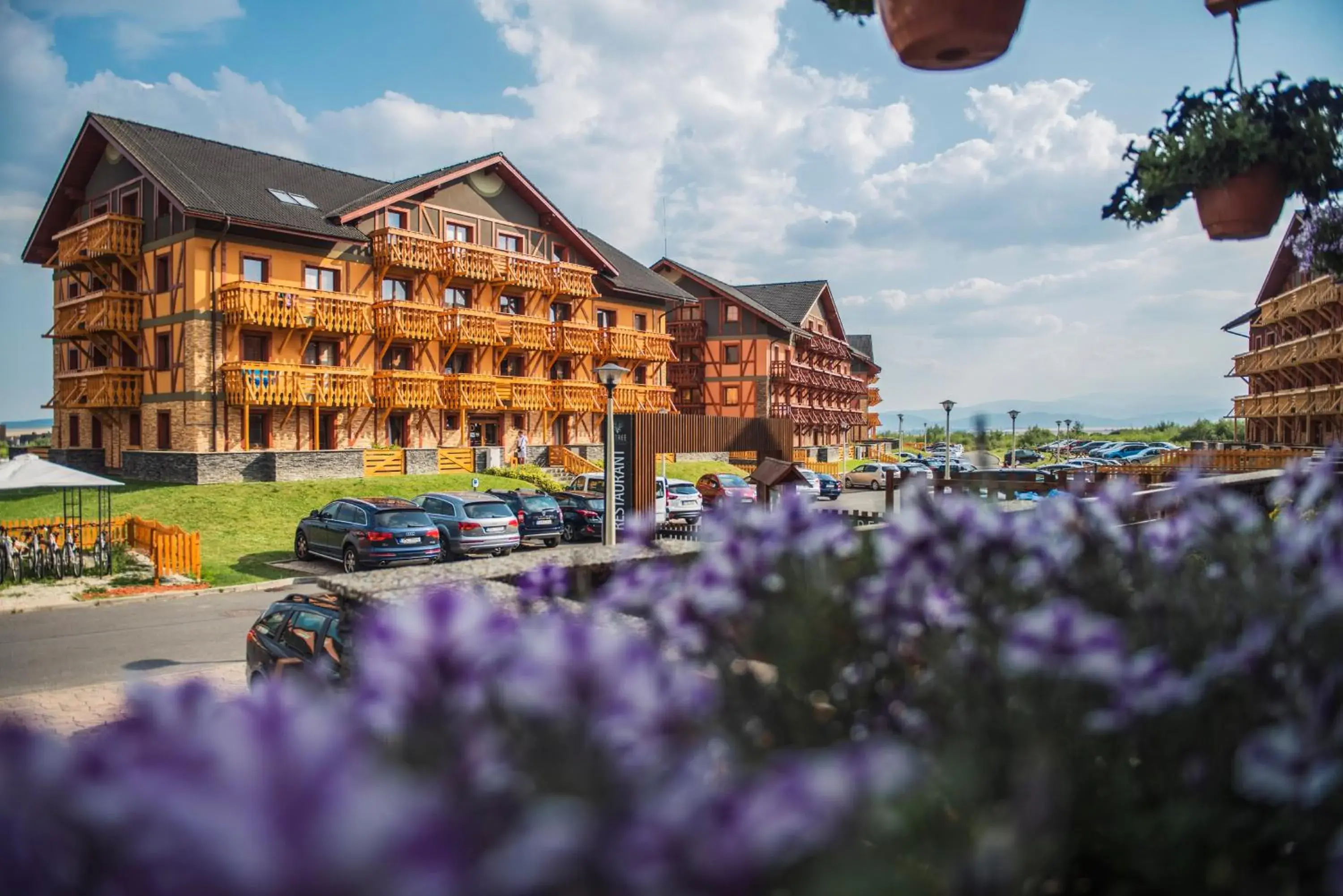 Property building in Tatragolf Mountain Resort Property building in Tatragolf Mountain Resort