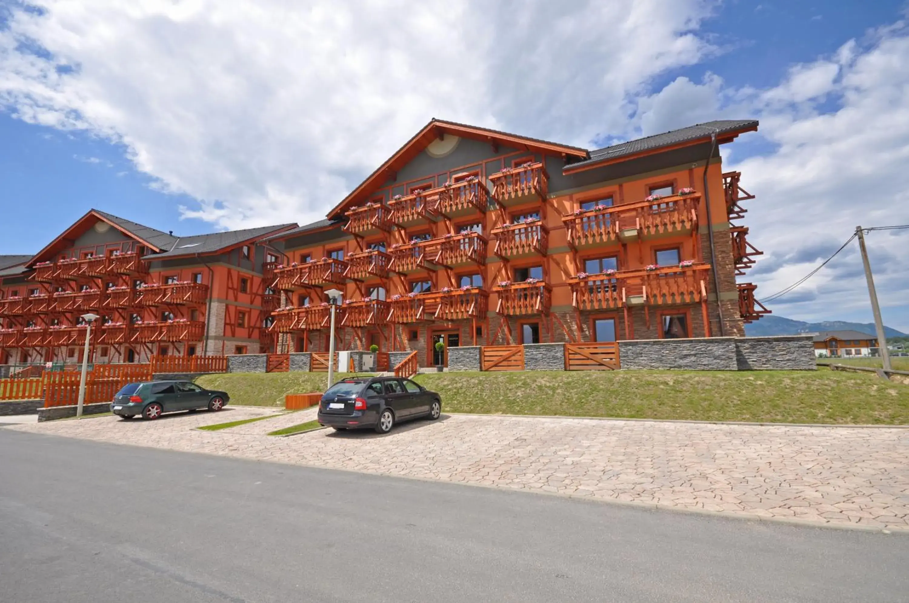 Facade/entrance in Tatragolf Mountain Resort Facade/entrance in Tatragolf Mountain Resort