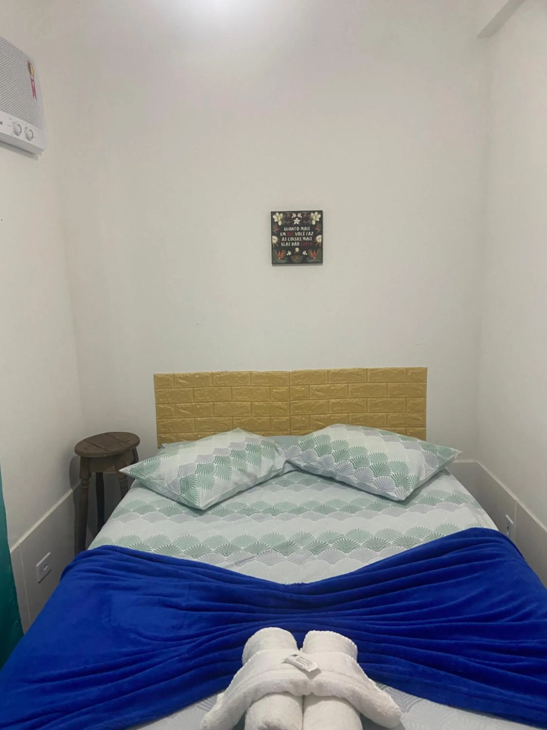 Bed in Pousada Fraga