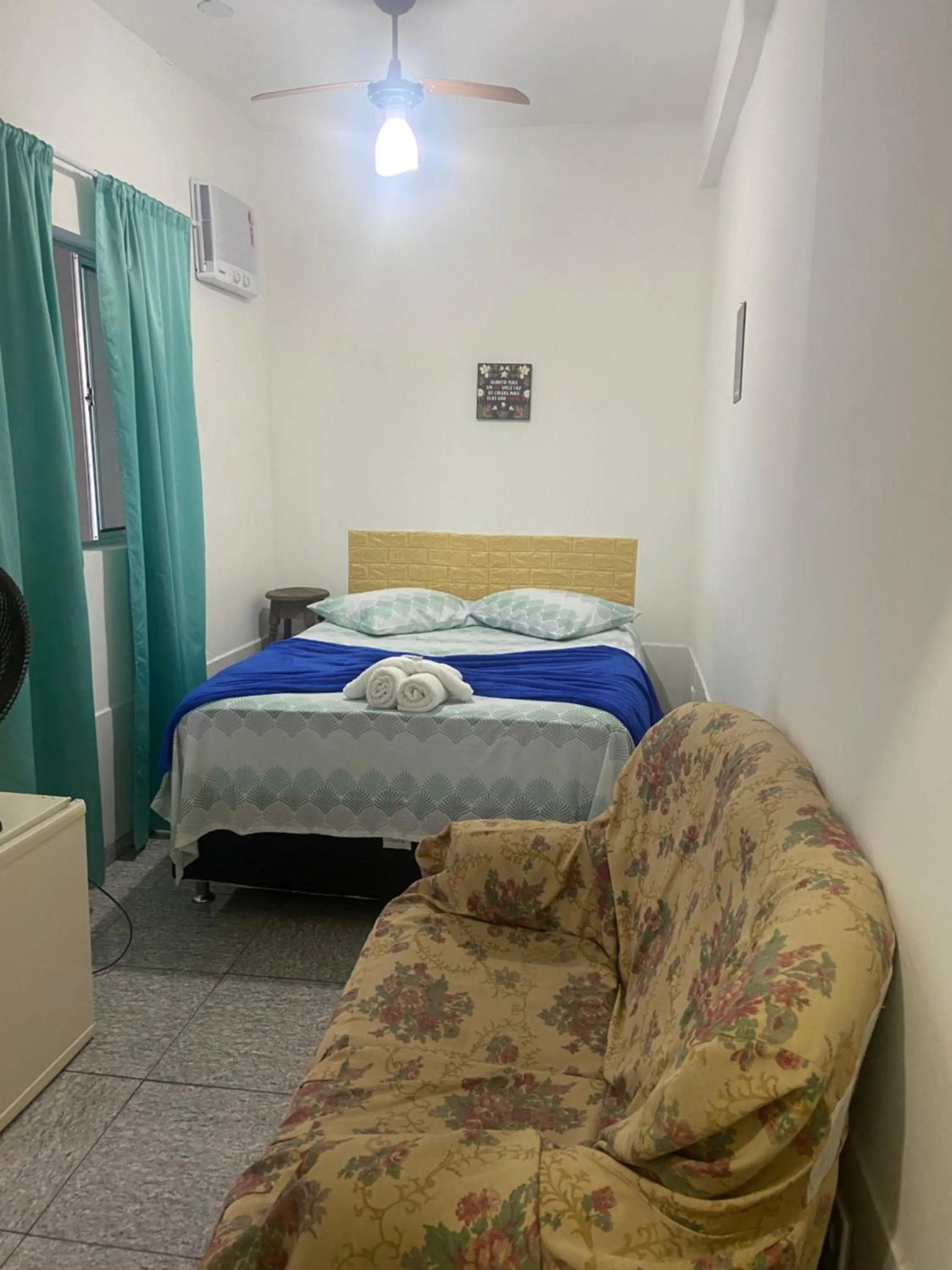 Bed in Pousada Fraga