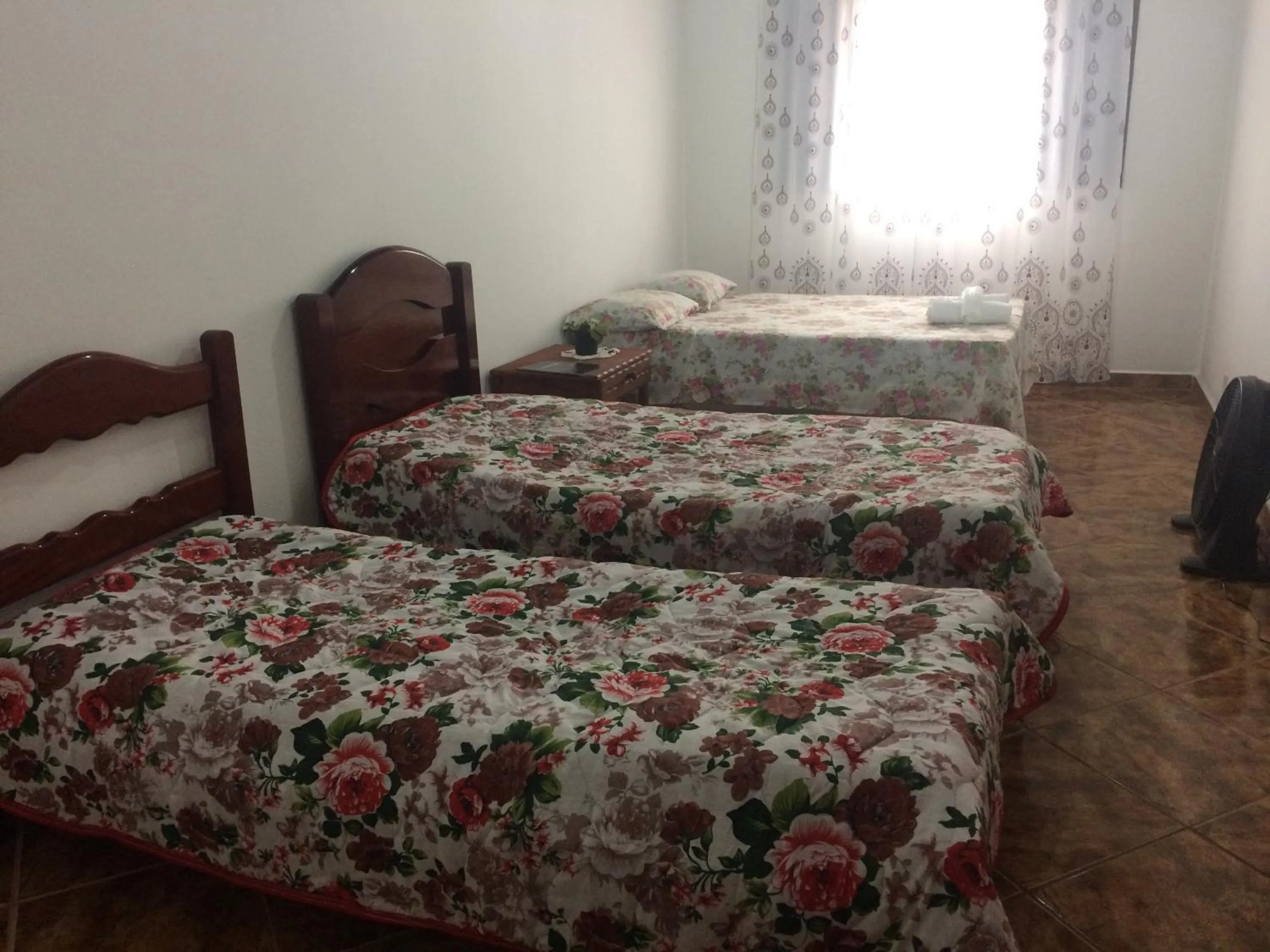Bed in Pousada Fraga