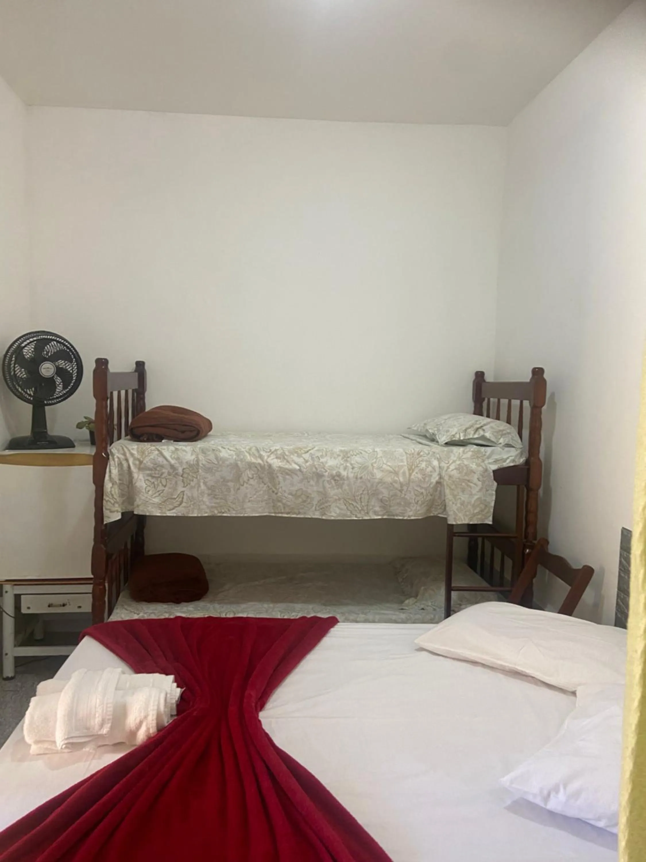 Bed in Pousada Fraga