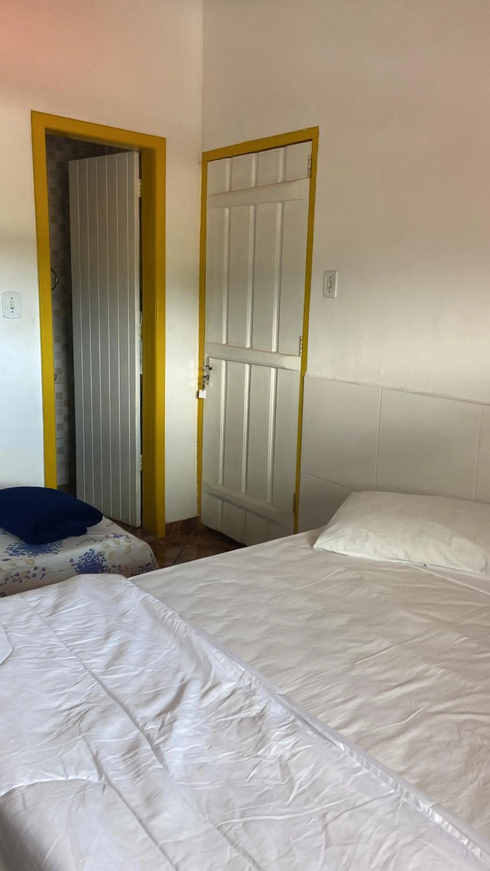 Bed in Pousada Fraga