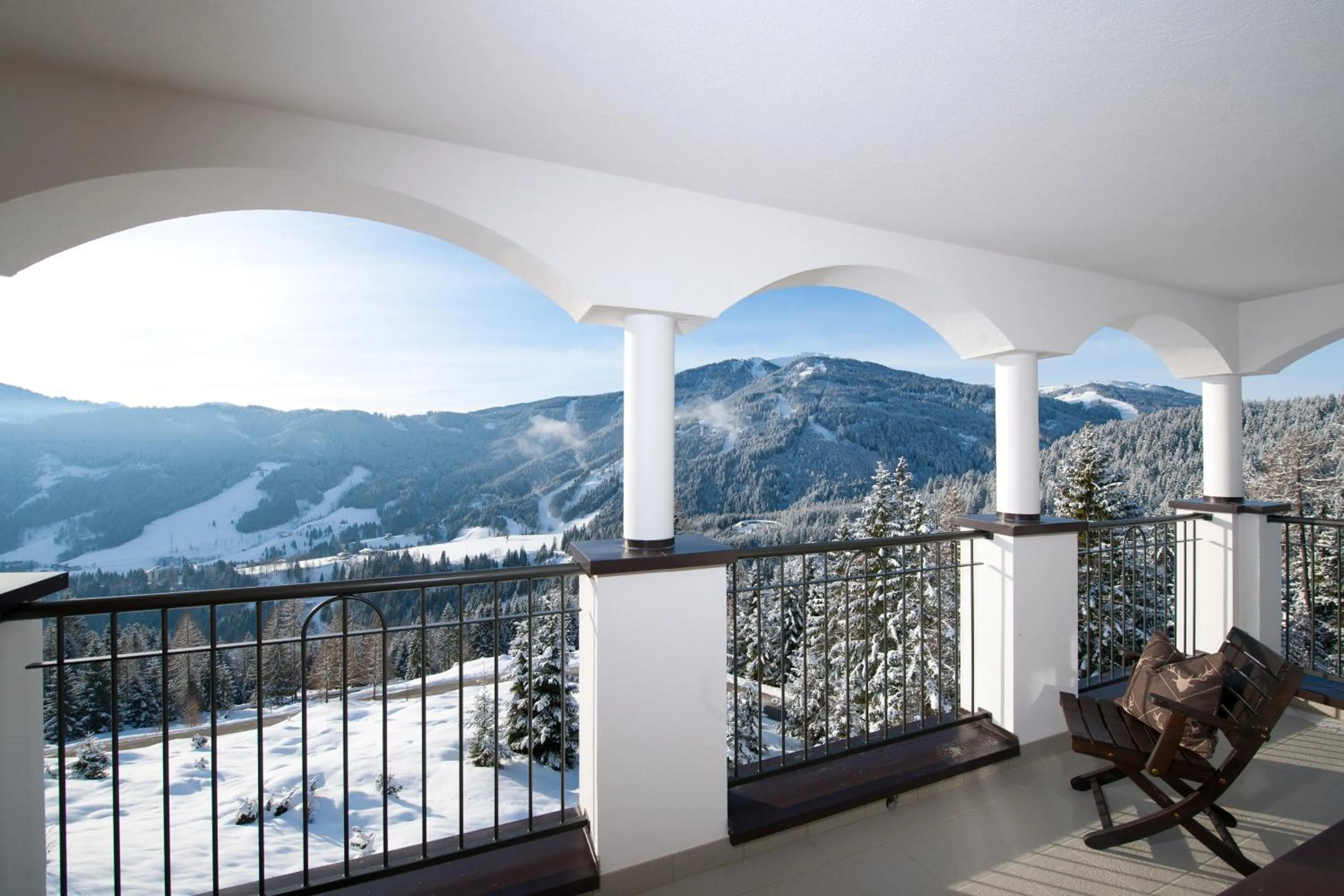 View (from property/room) in Hotel Bergheimat