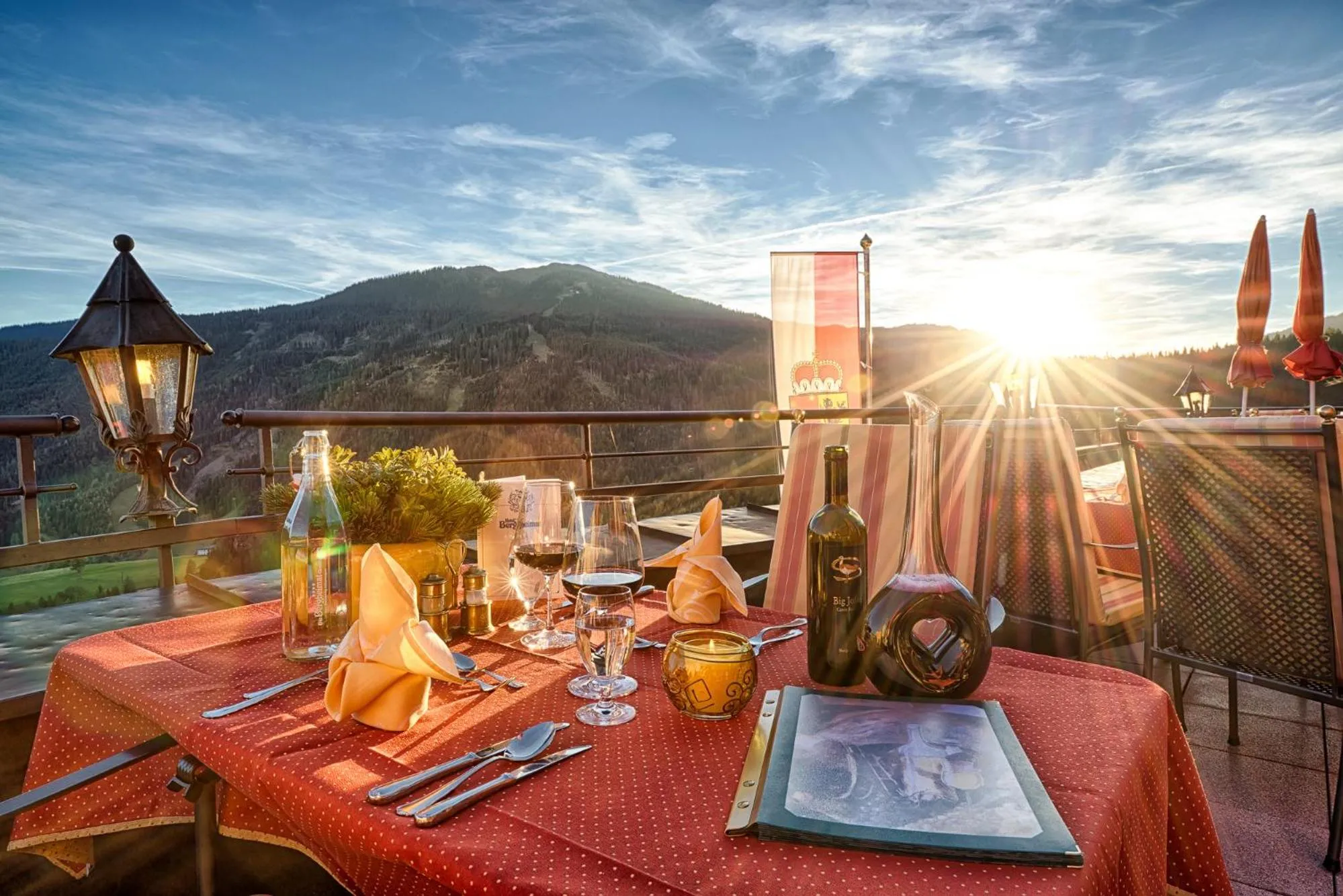 Food close-up in Hotel Bergheimat