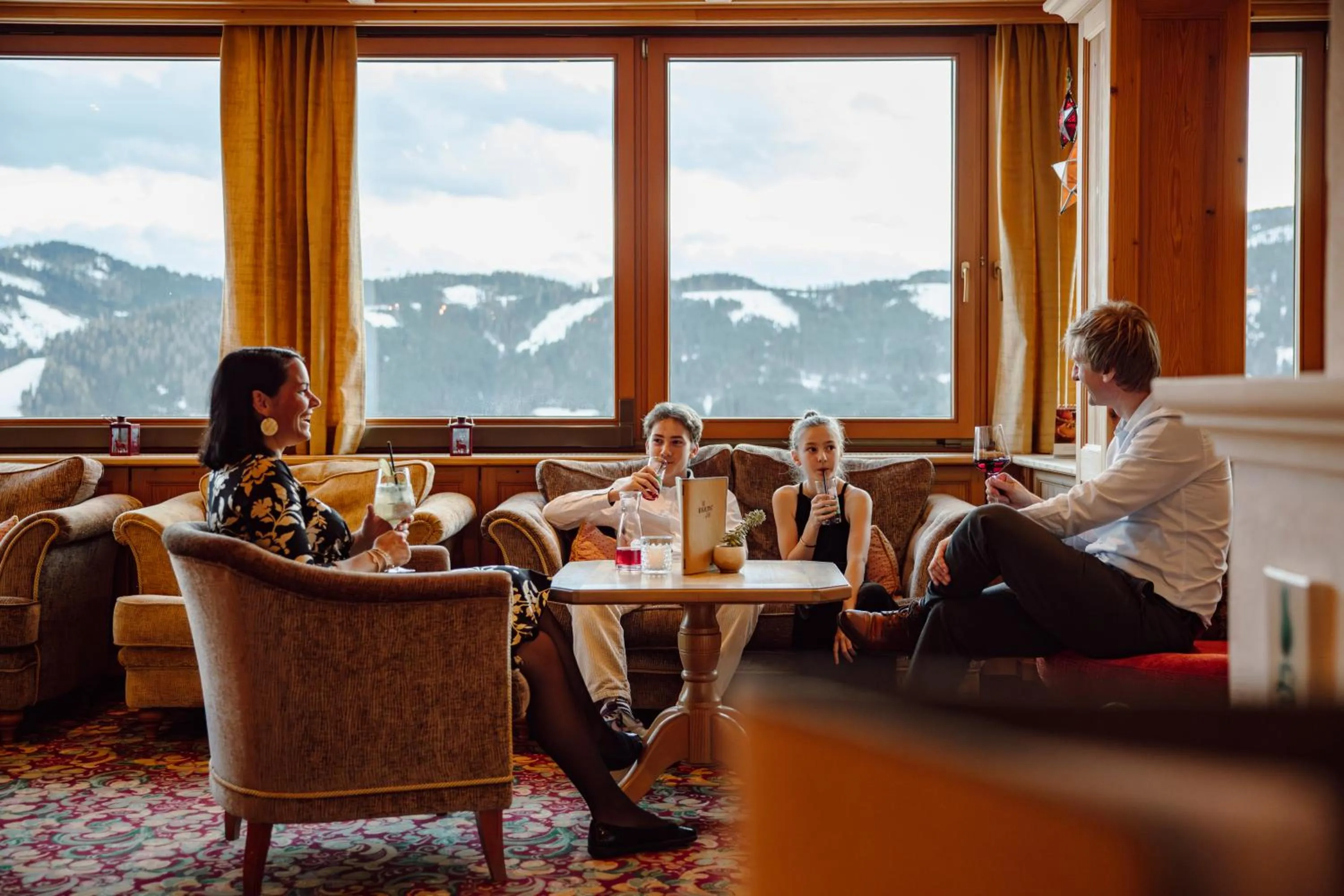 People in Hotel Bergheimat