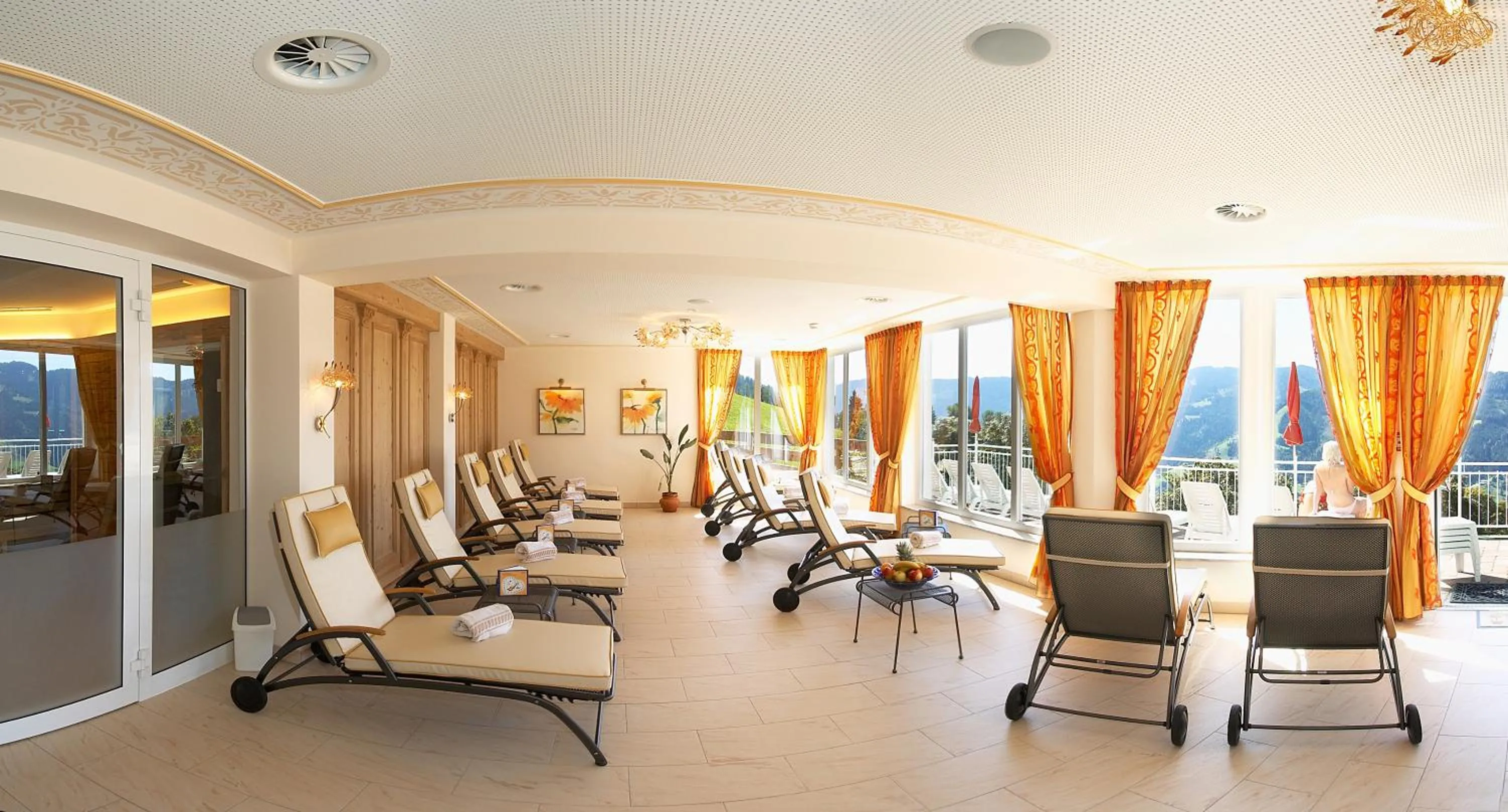 Spa and wellness centre/facilities in Hotel Bergheimat