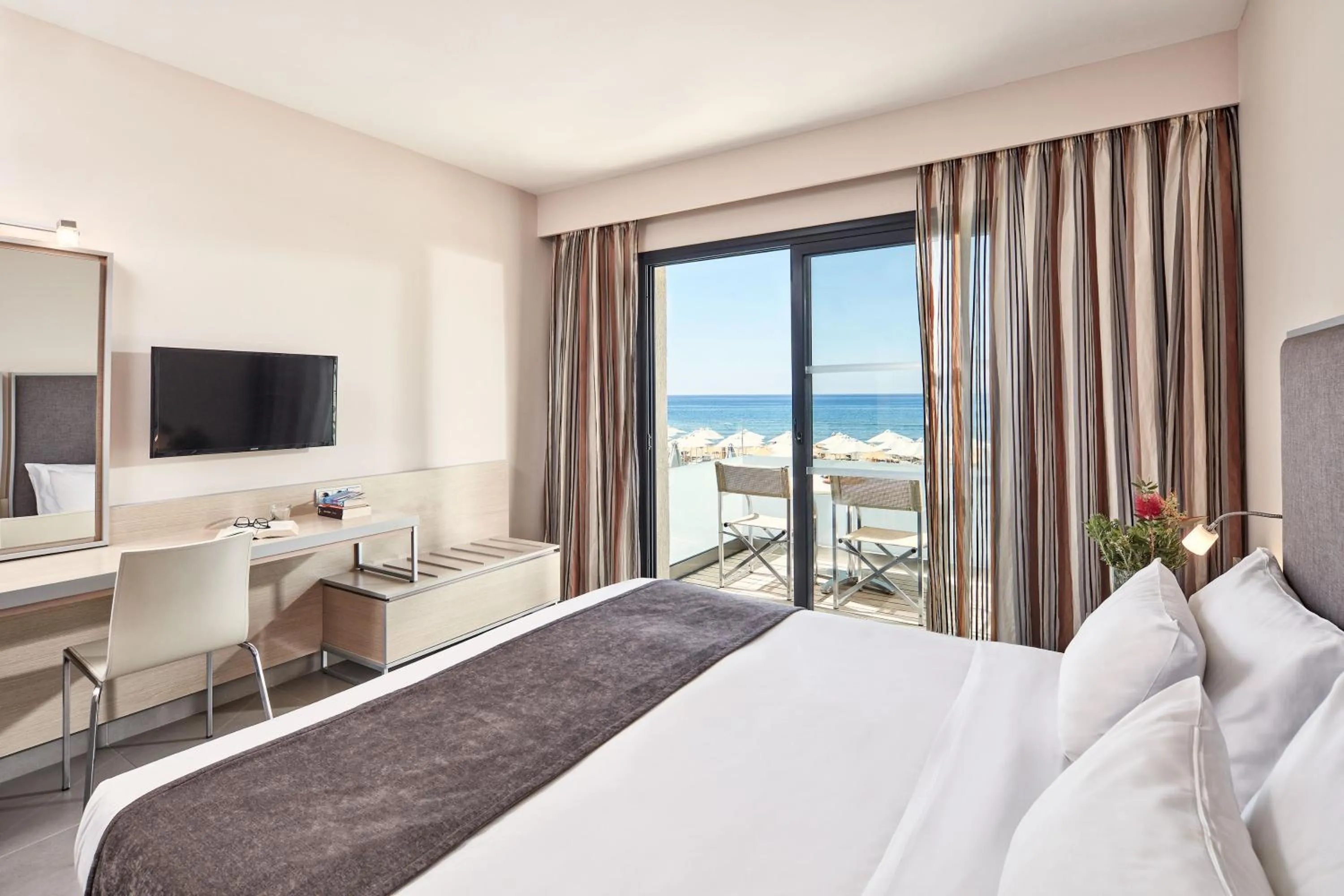 Bedroom, Bed in Atlantica Mikri Poli Crete