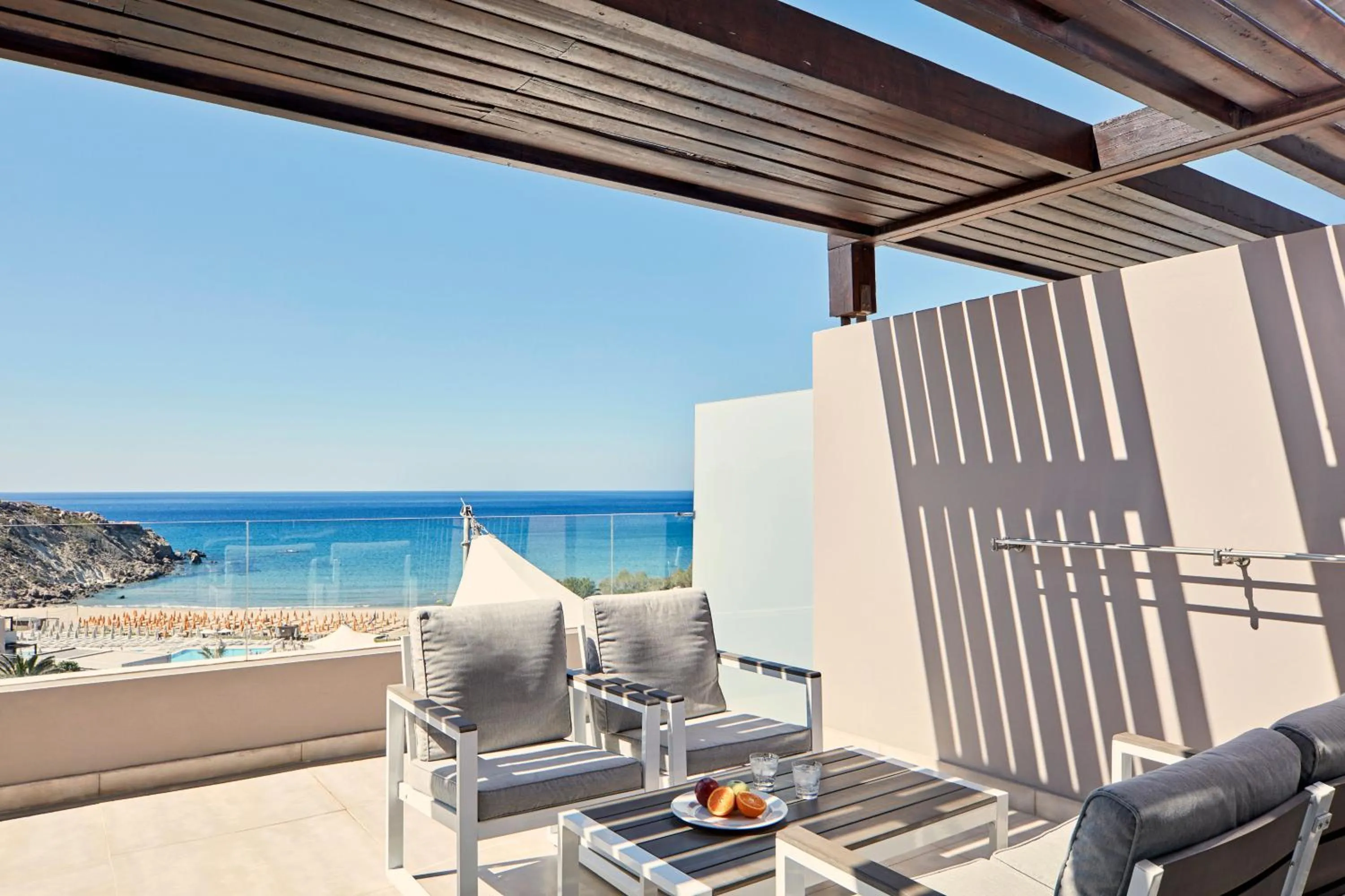 Balcony/Terrace in Atlantica Mikri Poli Crete