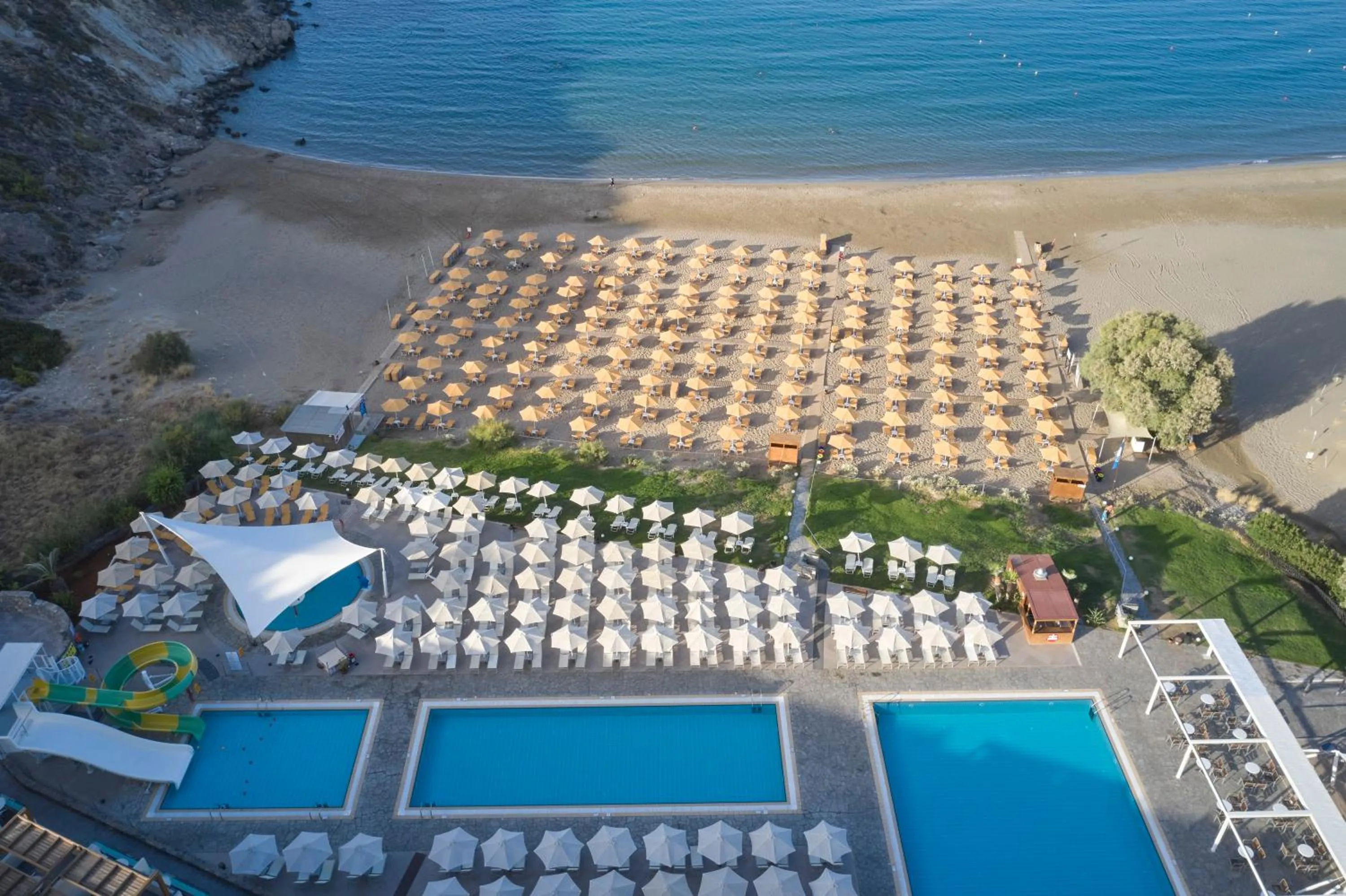 Beach in Atlantica Mikri Poli Crete