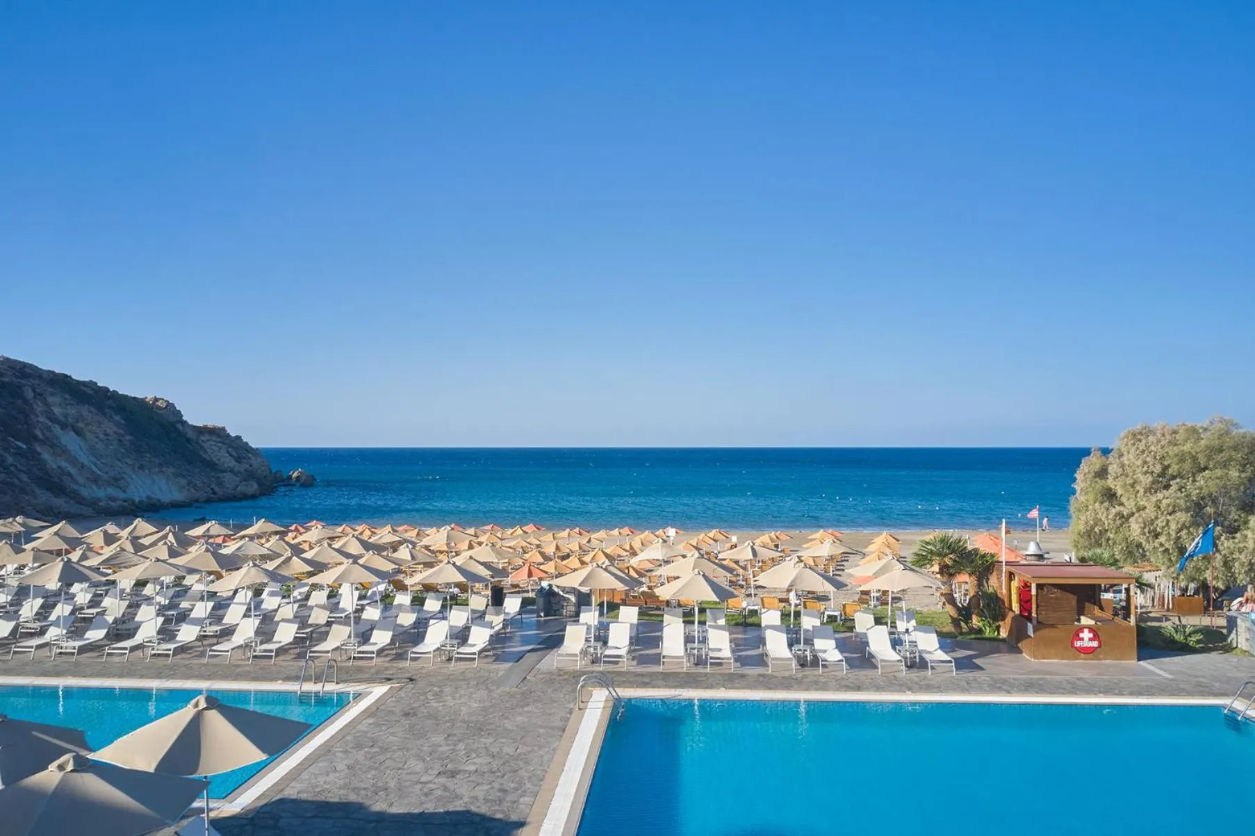 Swimming pool in Atlantica Mikri Poli Crete