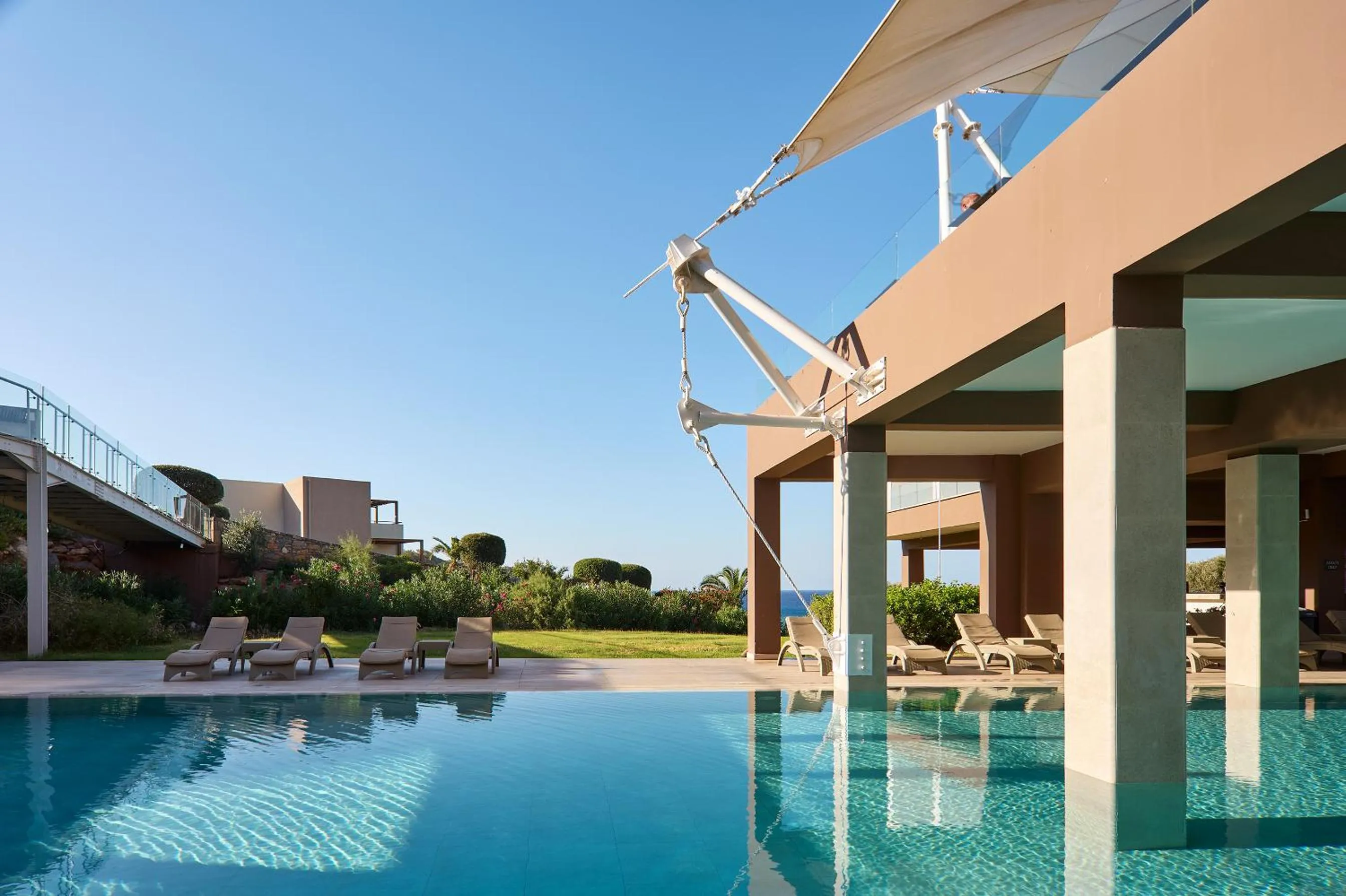 Swimming pool in Atlantica Mikri Poli Crete