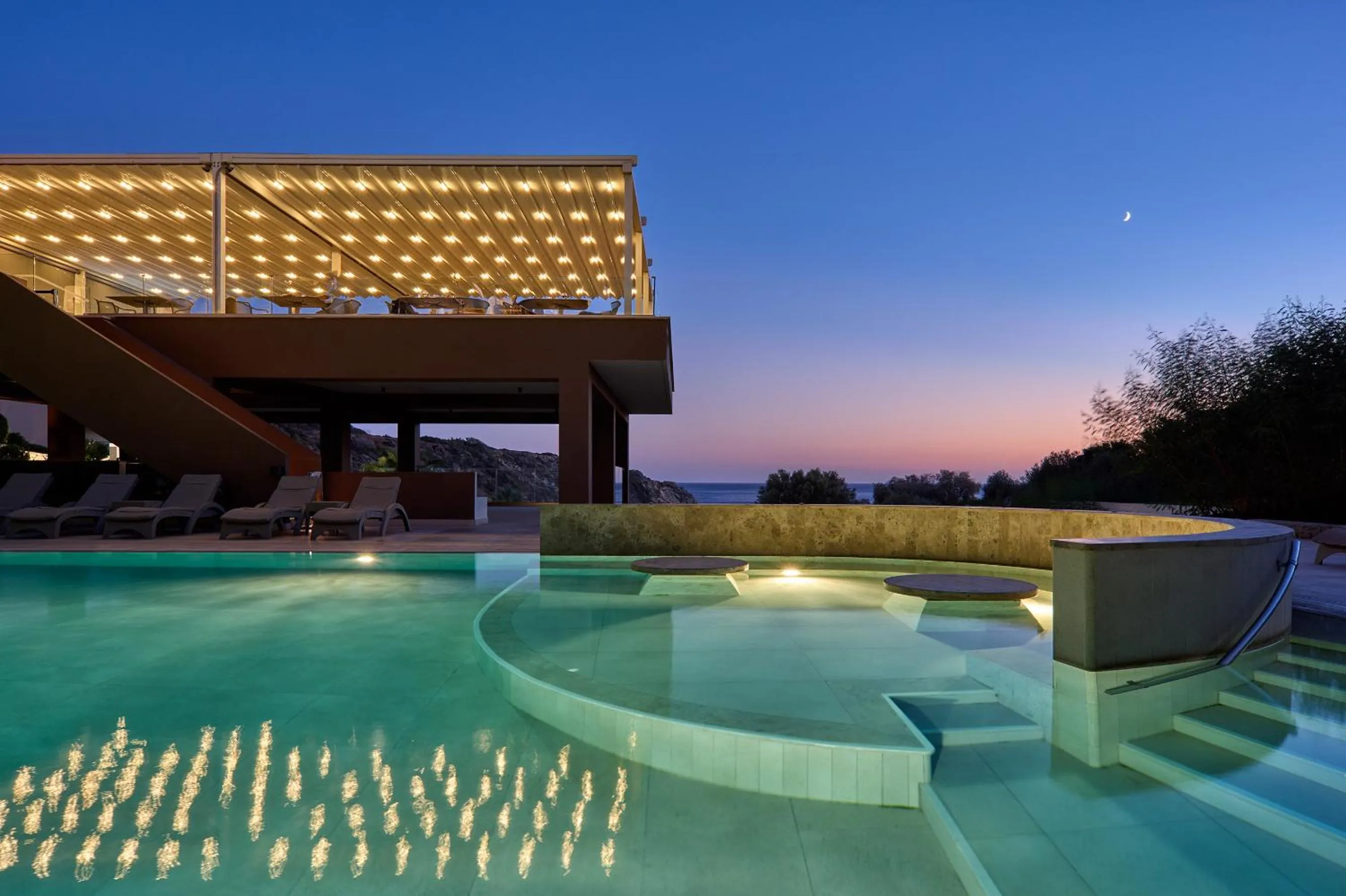 Swimming pool in Atlantica Mikri Poli Crete