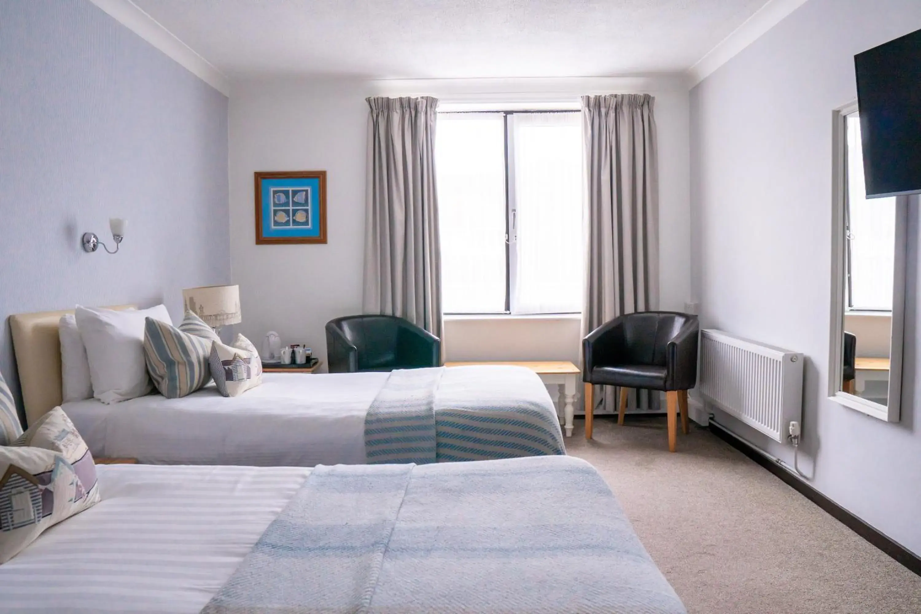 Bedroom, Bed in Best Western Princes Marine Hotel Bedroom, Bed in Best Western Princes Marine Hotel