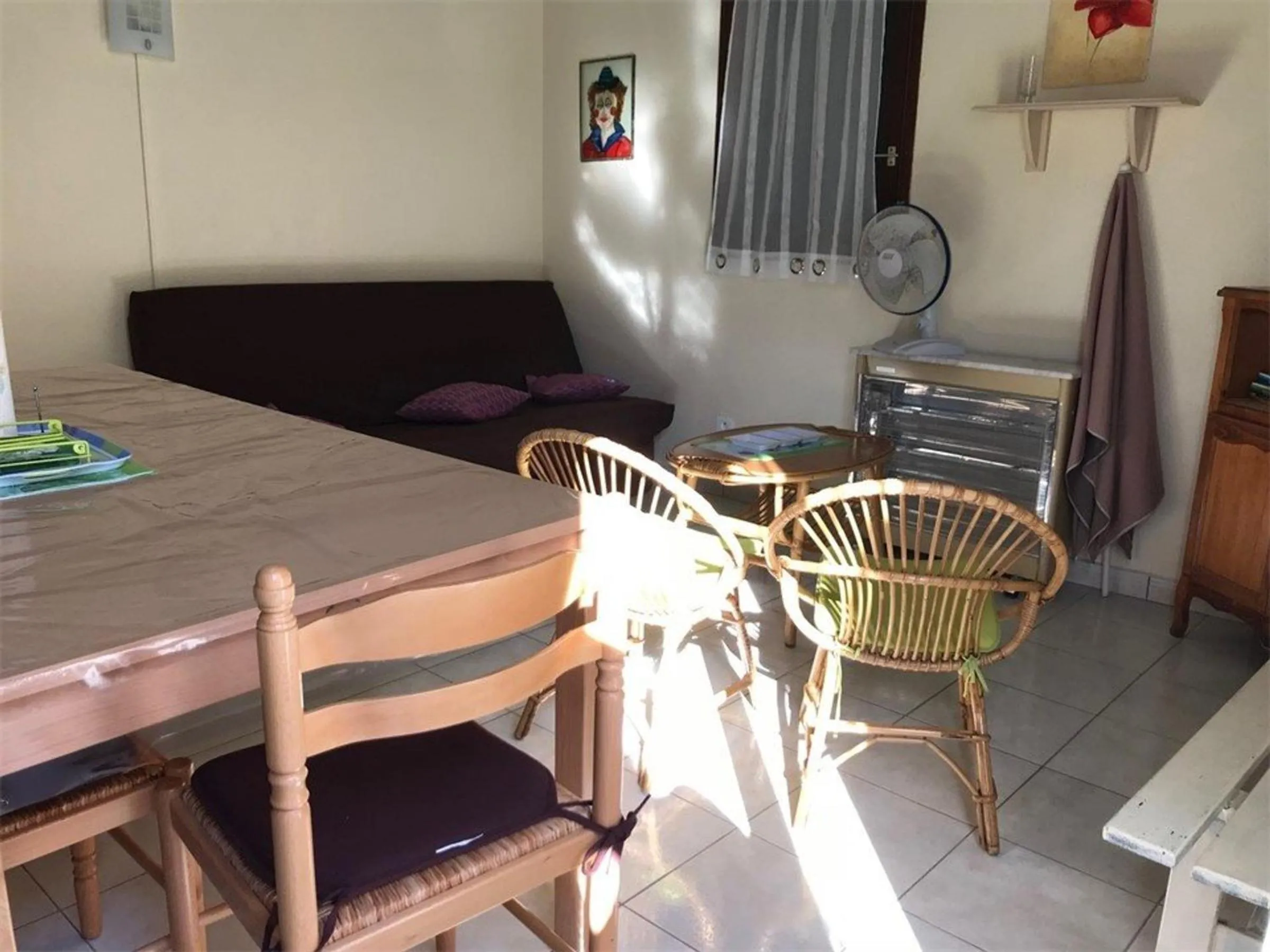 Villa T2 avec piscine et parking à Port Leucate, 4 personnes - FR-1-81-388