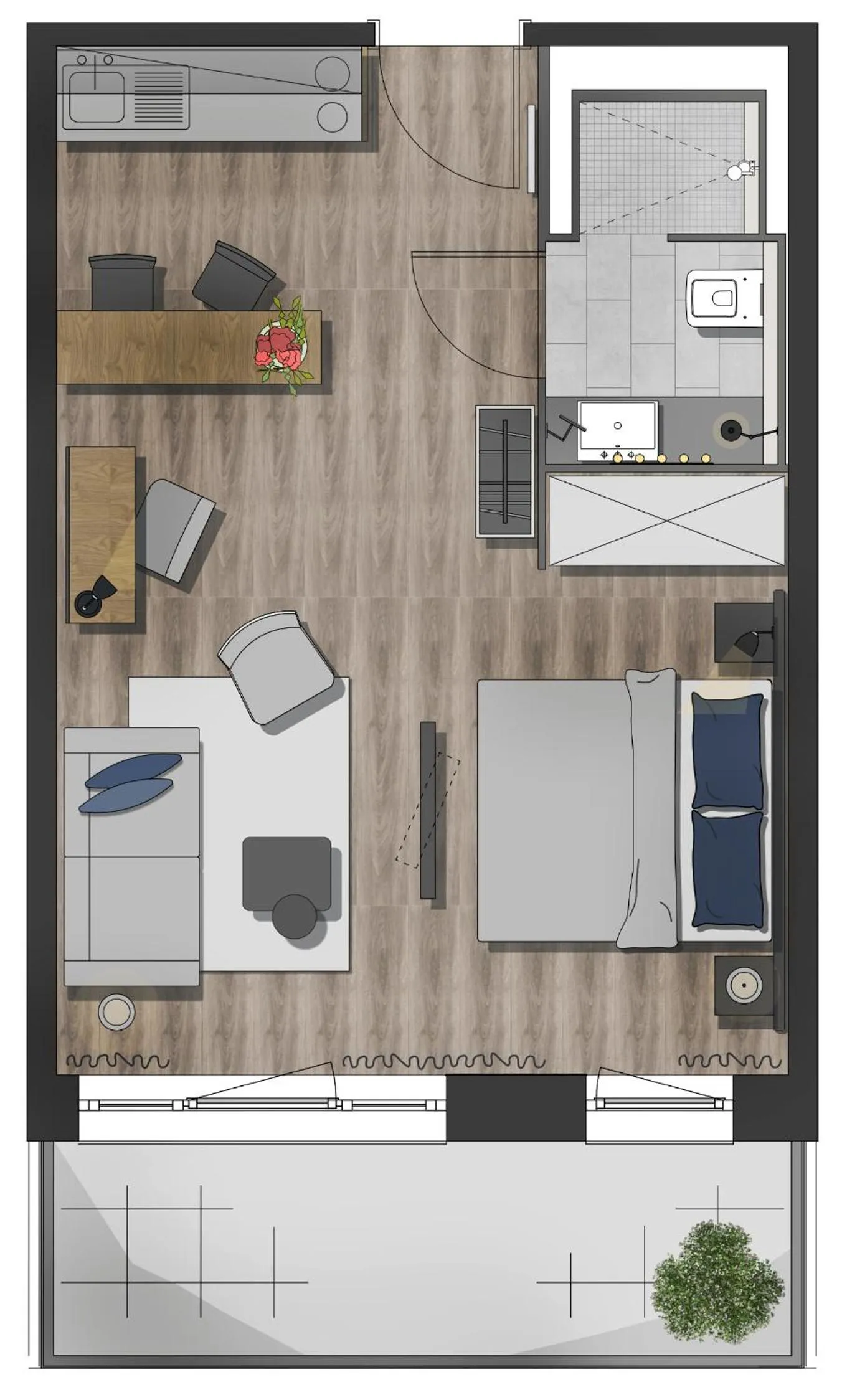 Shower in Arivo Forchheim