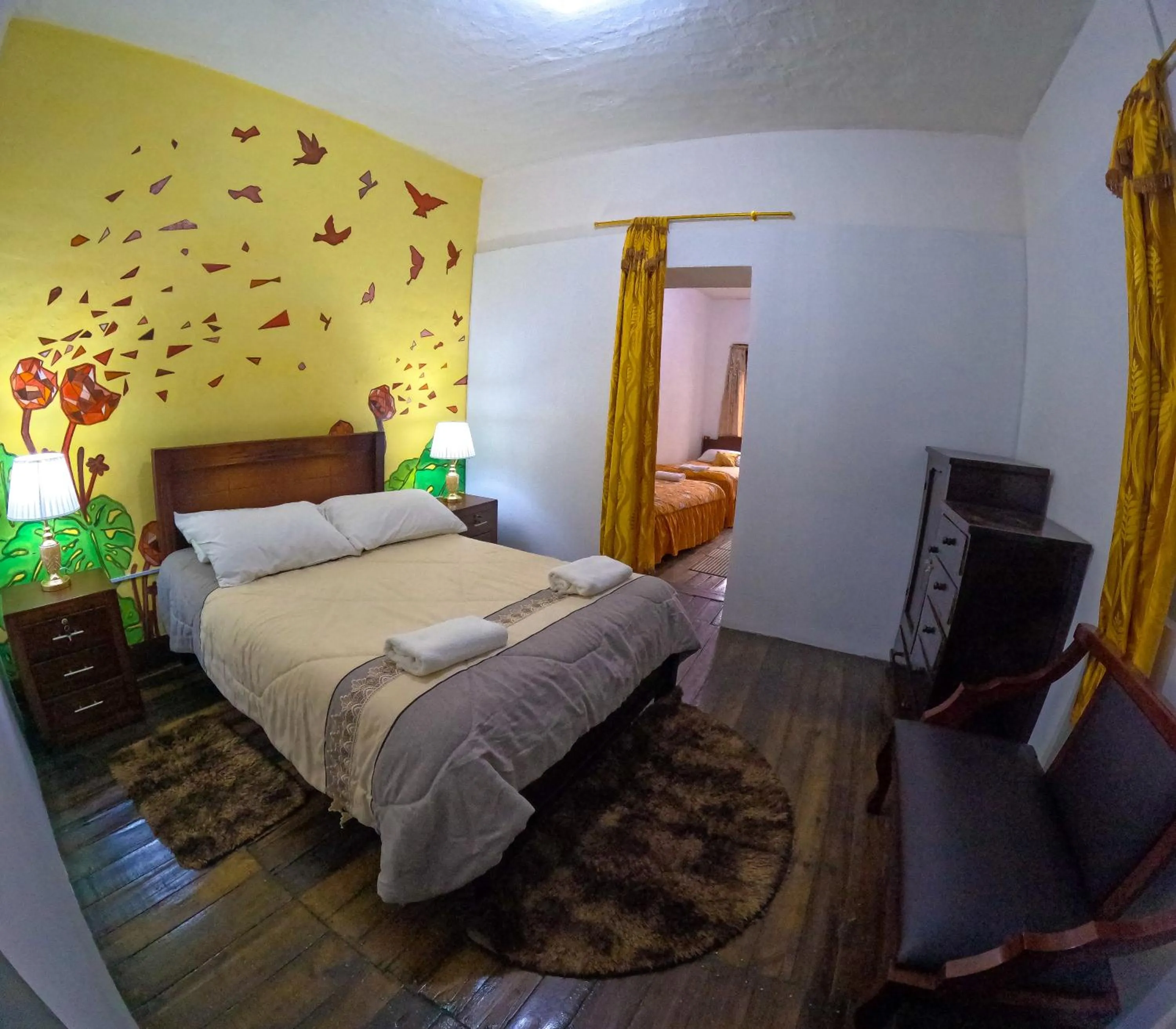 Bed in Colonial House Inn