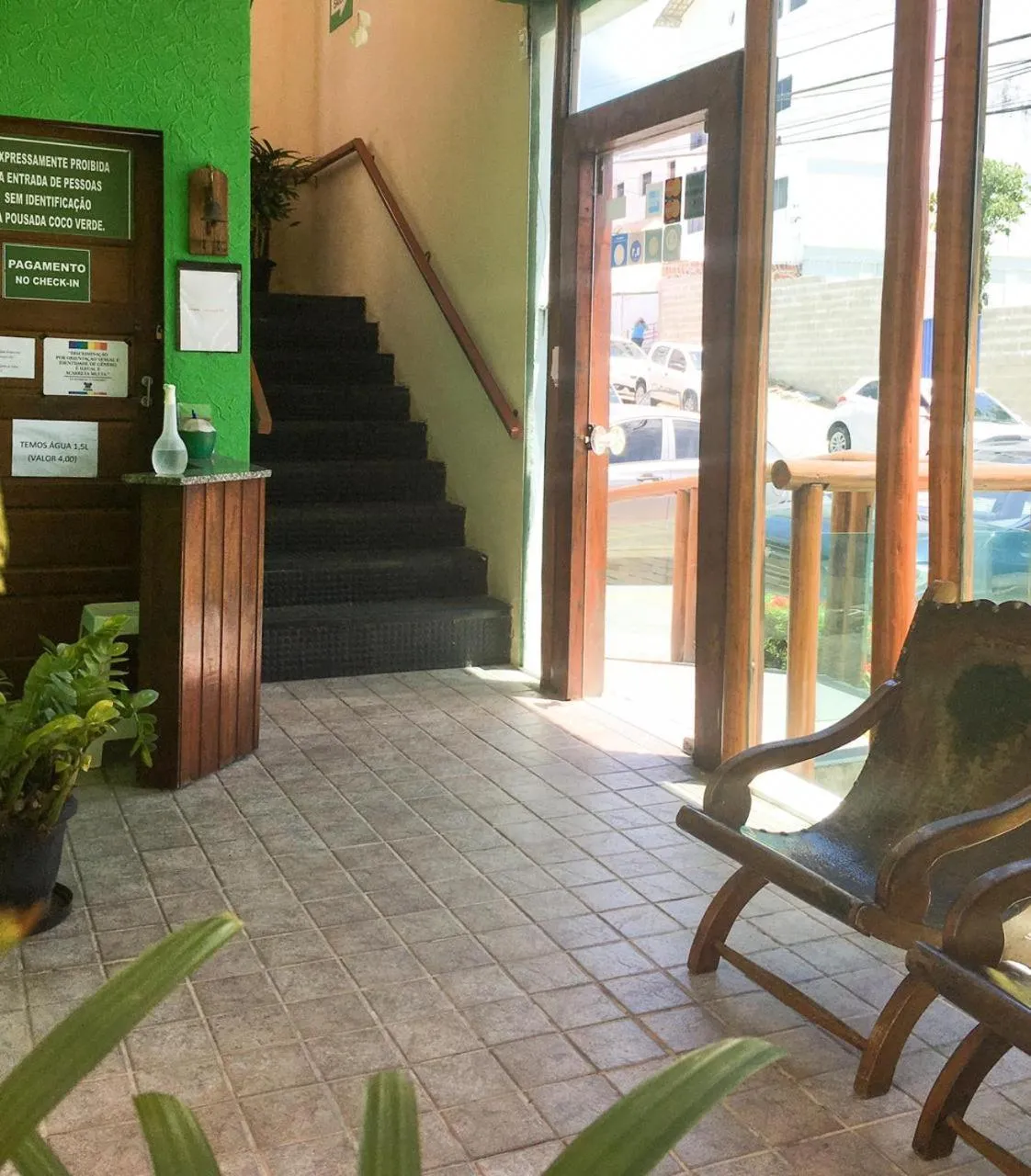 Lobby or reception in Pousada Coco Verde Natal