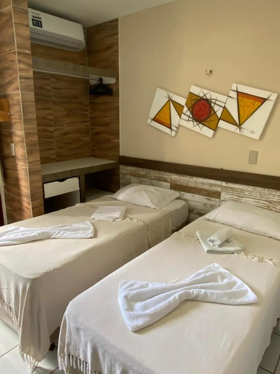 Bed in Pousada Coco Verde Natal
