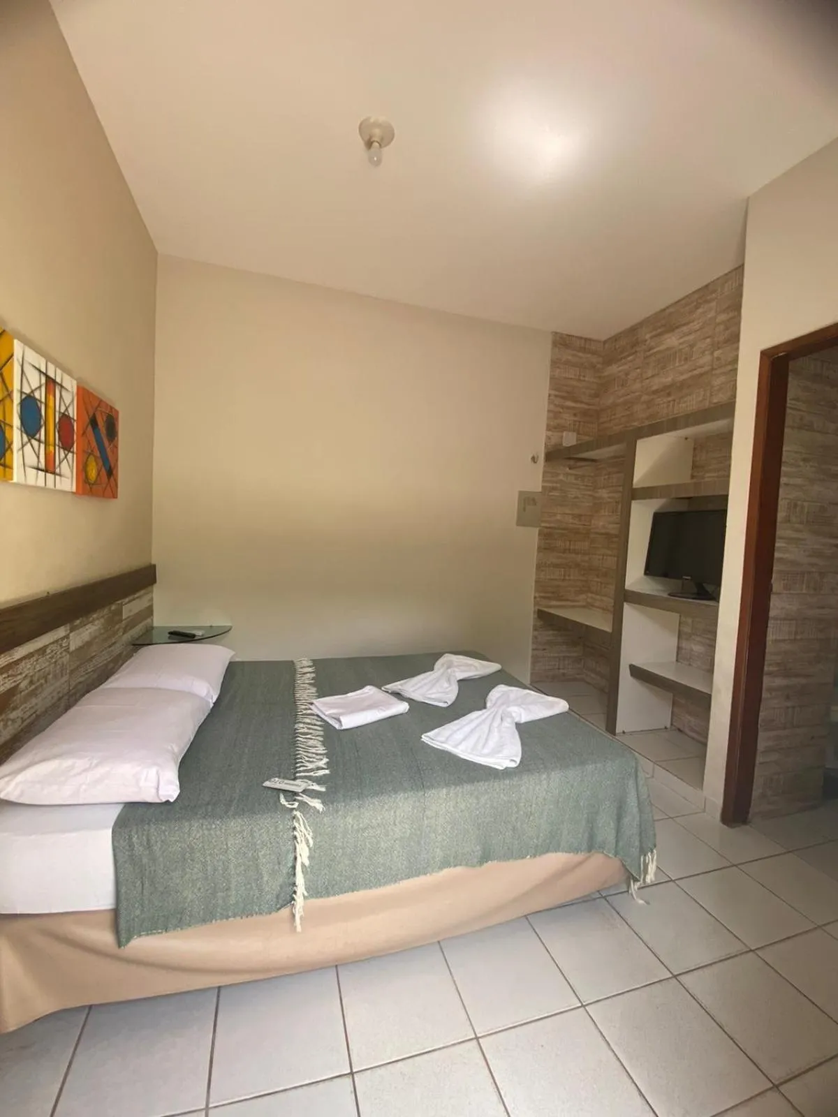 Bed in Pousada Coco Verde Natal