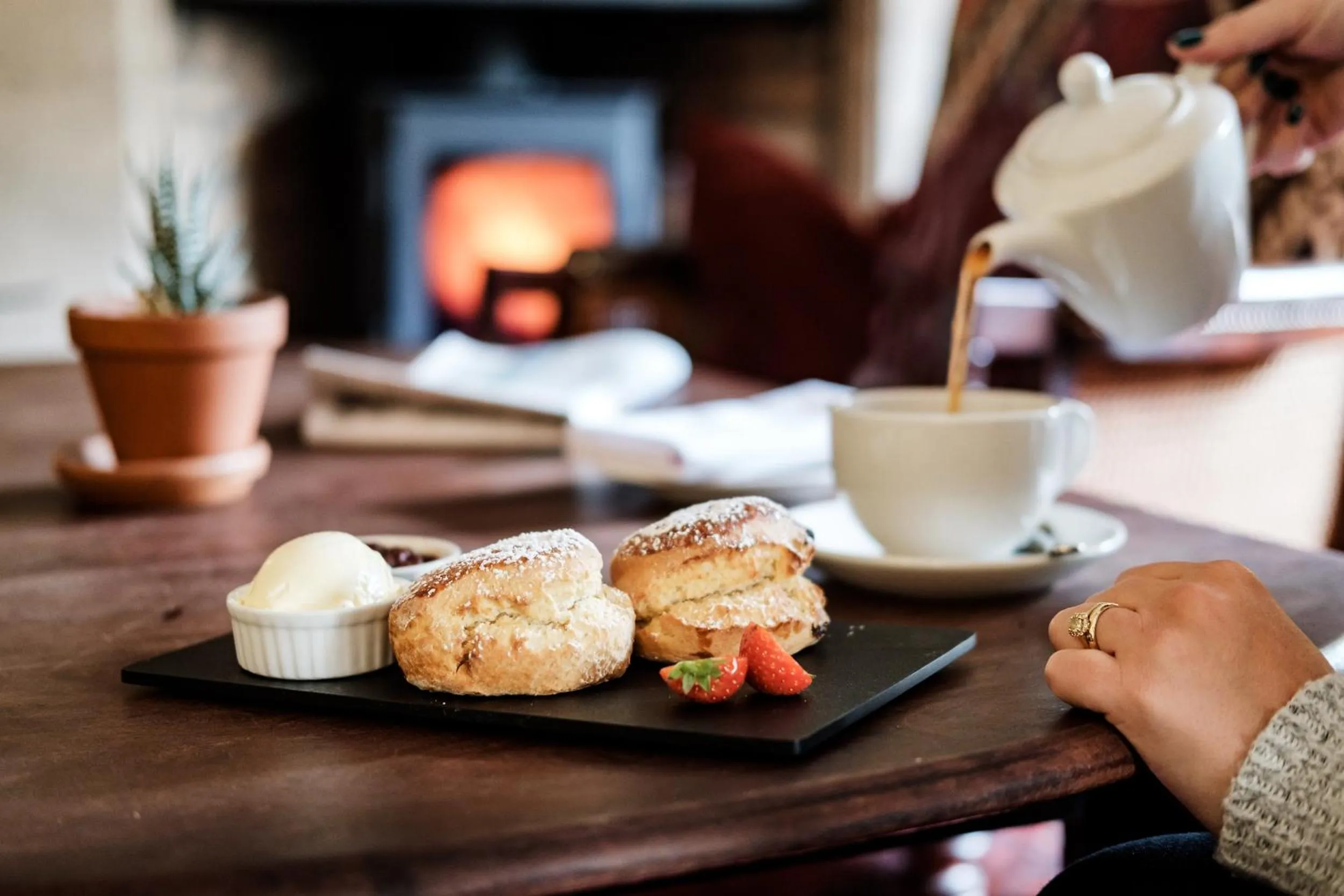 Food in The Lamb Inn