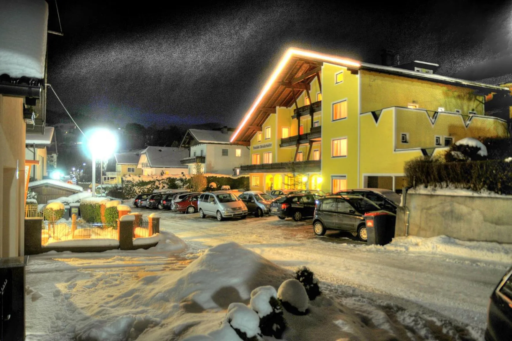 Facade/entrance in Panorama Hotel Traunstein