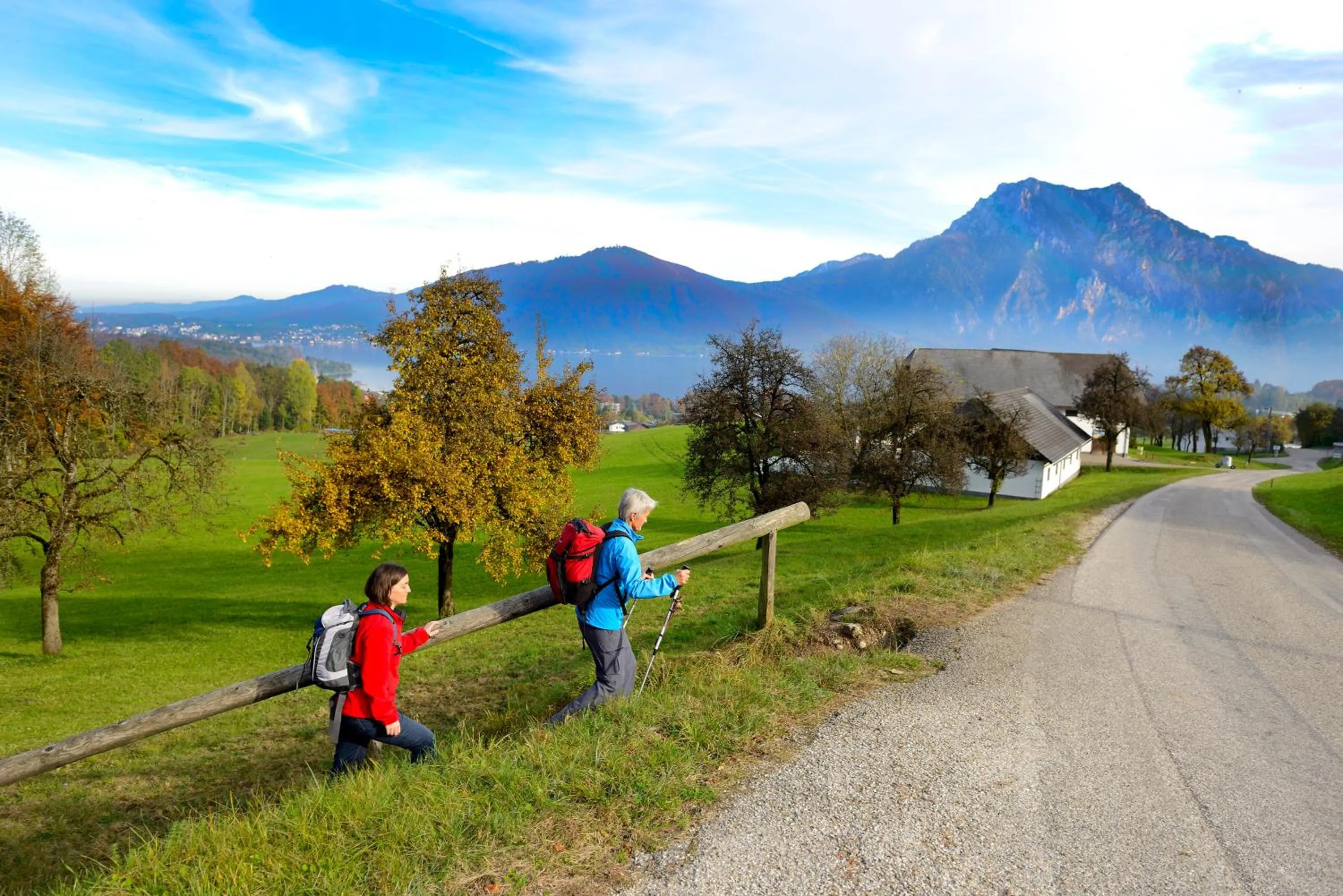 Hiking in Panorama Hotel Traunstein