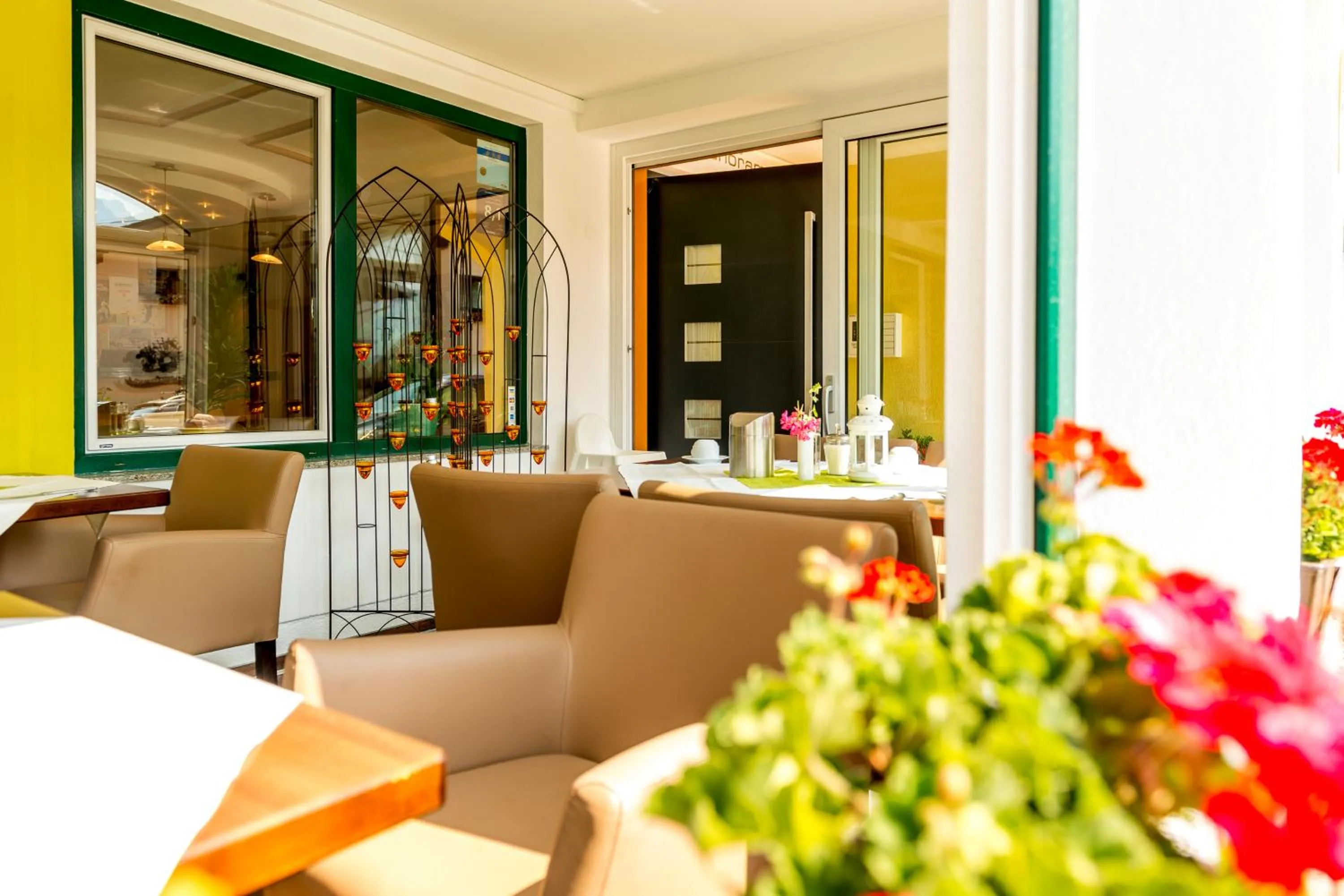 Decorative detail in Panorama Hotel Traunstein