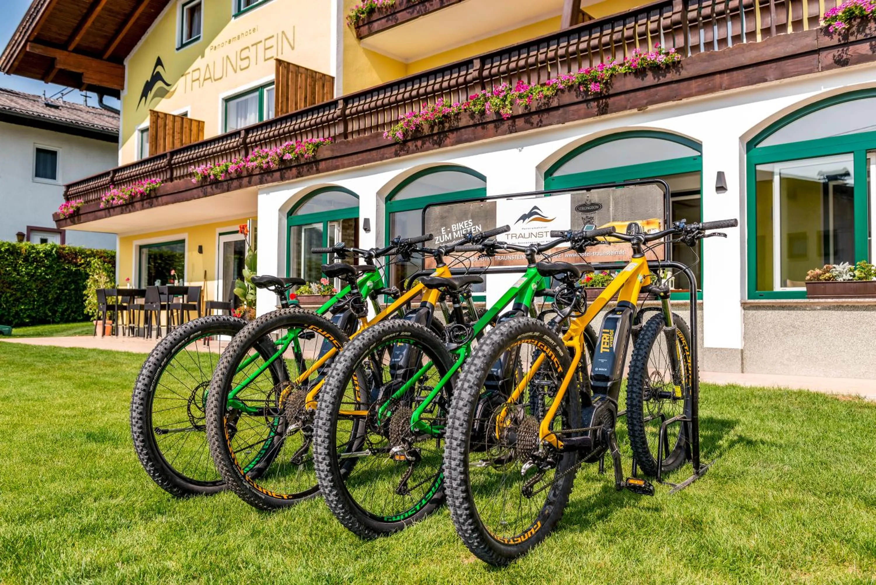 Cycling in Panorama Hotel Traunstein