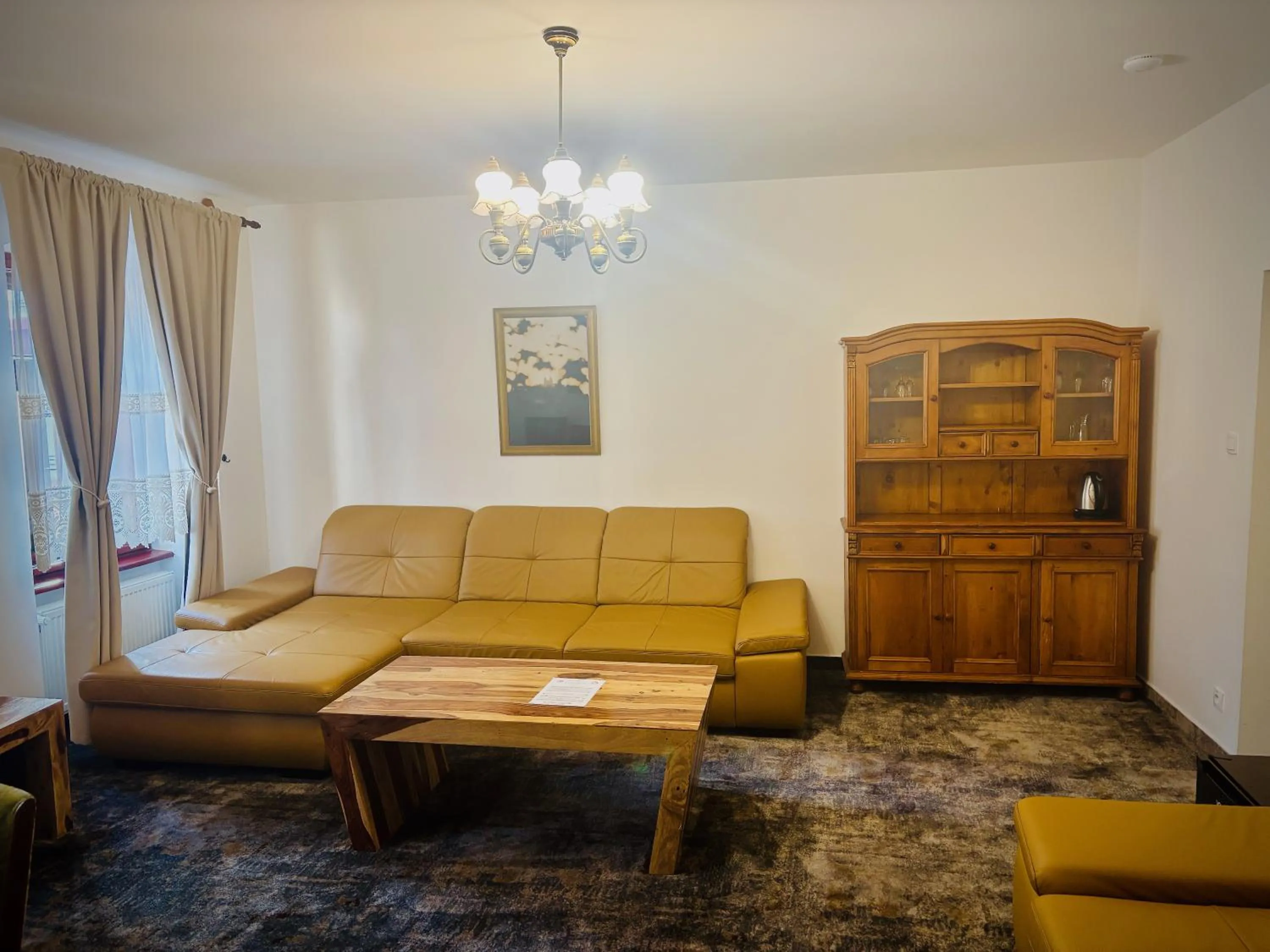 Living room in Penzión Kachelman