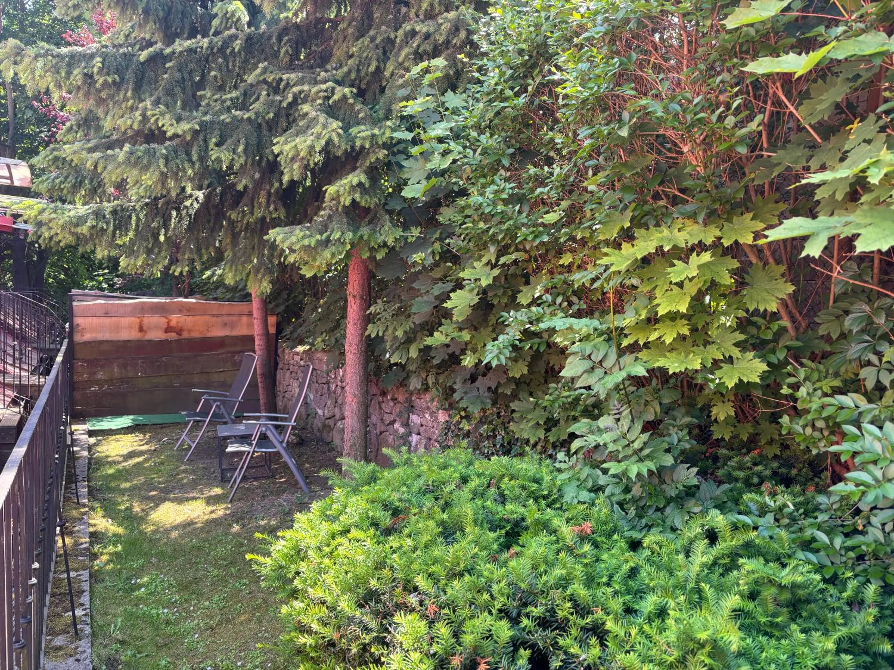 Garden in Penzión Kachelman