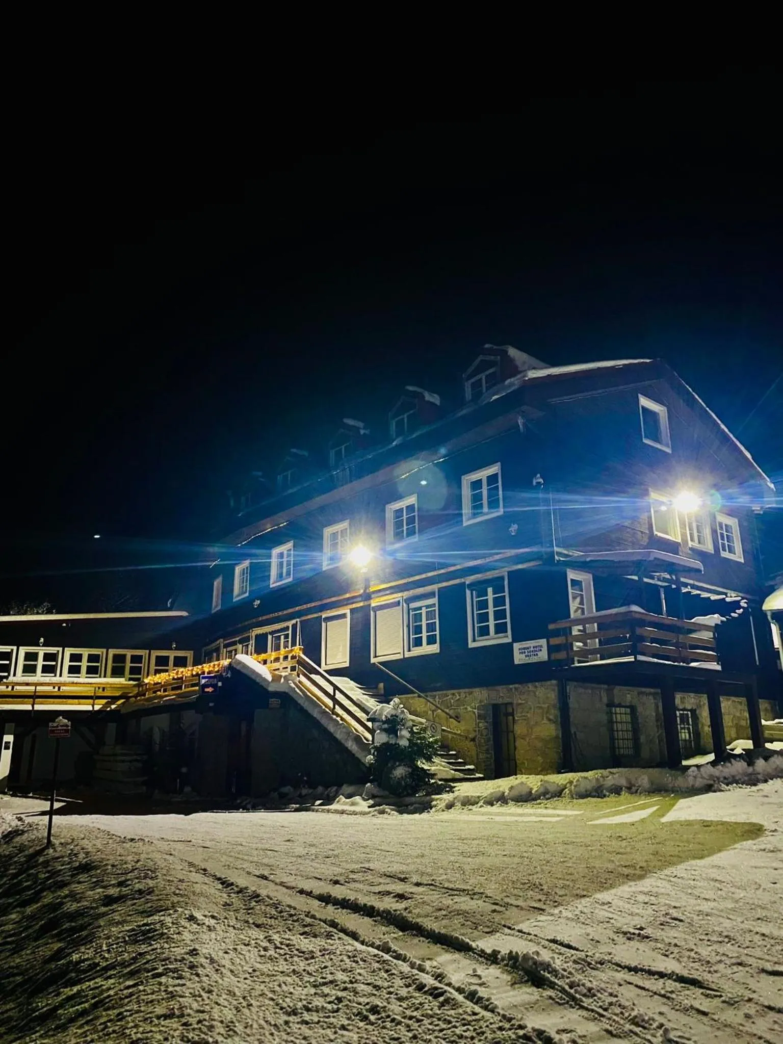 Property building in Chata pod Sokolím