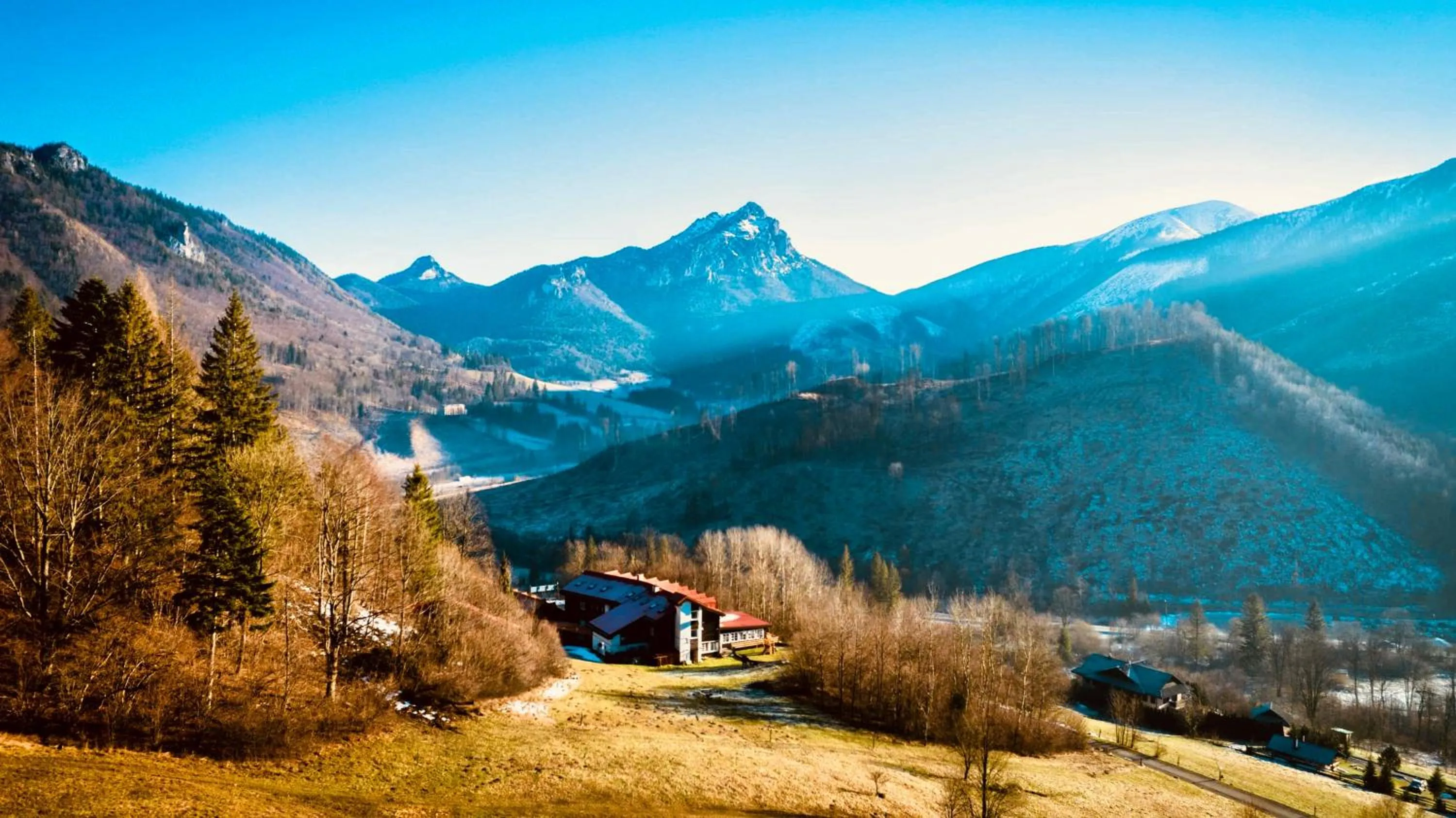 Property building in Chata pod Sokolím