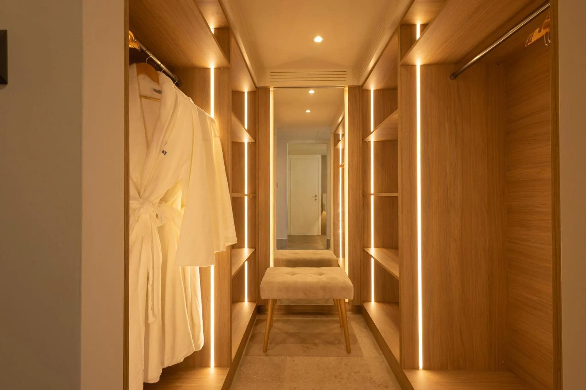 wardrobe, Bed in Pegasos Deluxe Beach Hotel