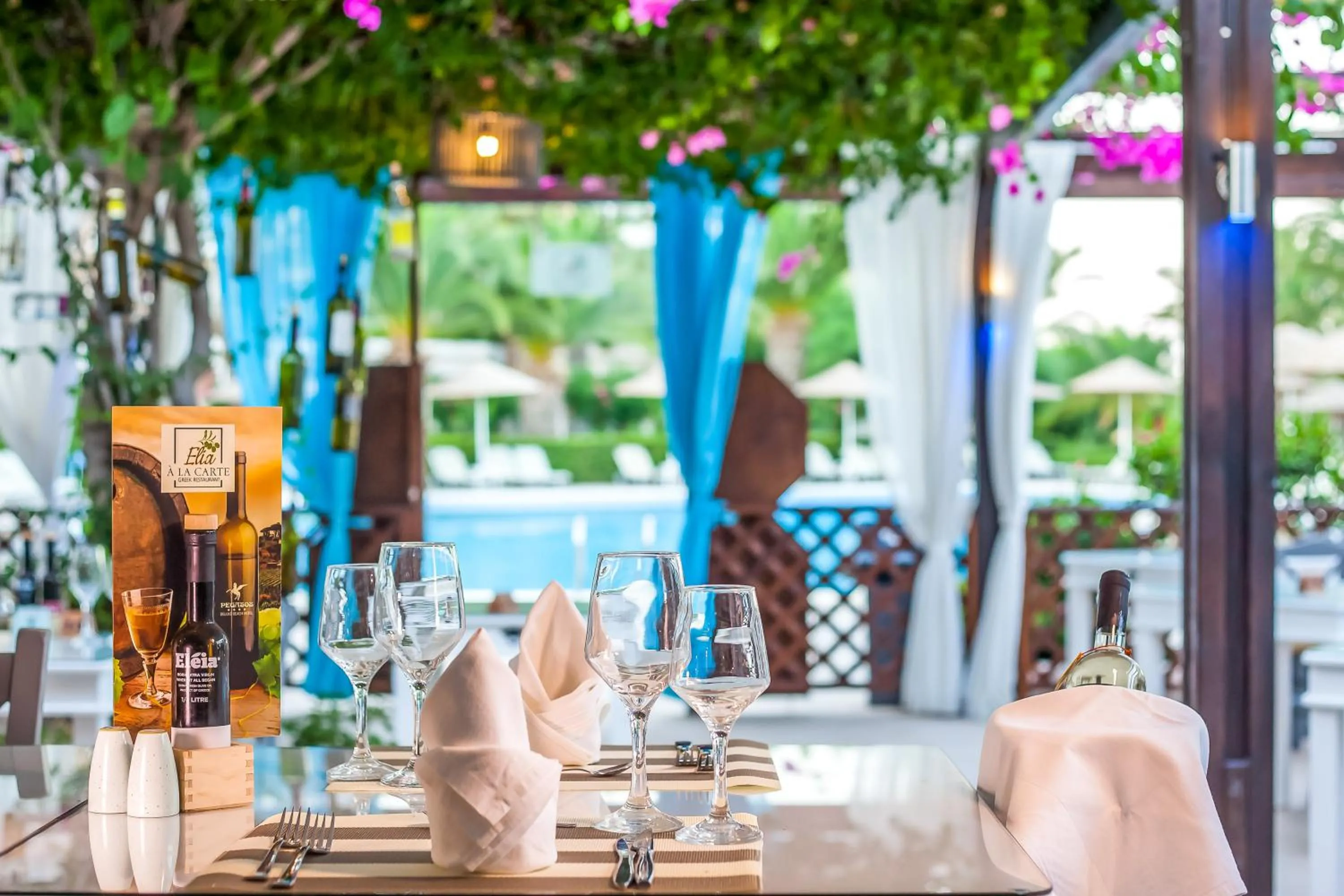 Property building in Pegasos Deluxe Beach Hotel