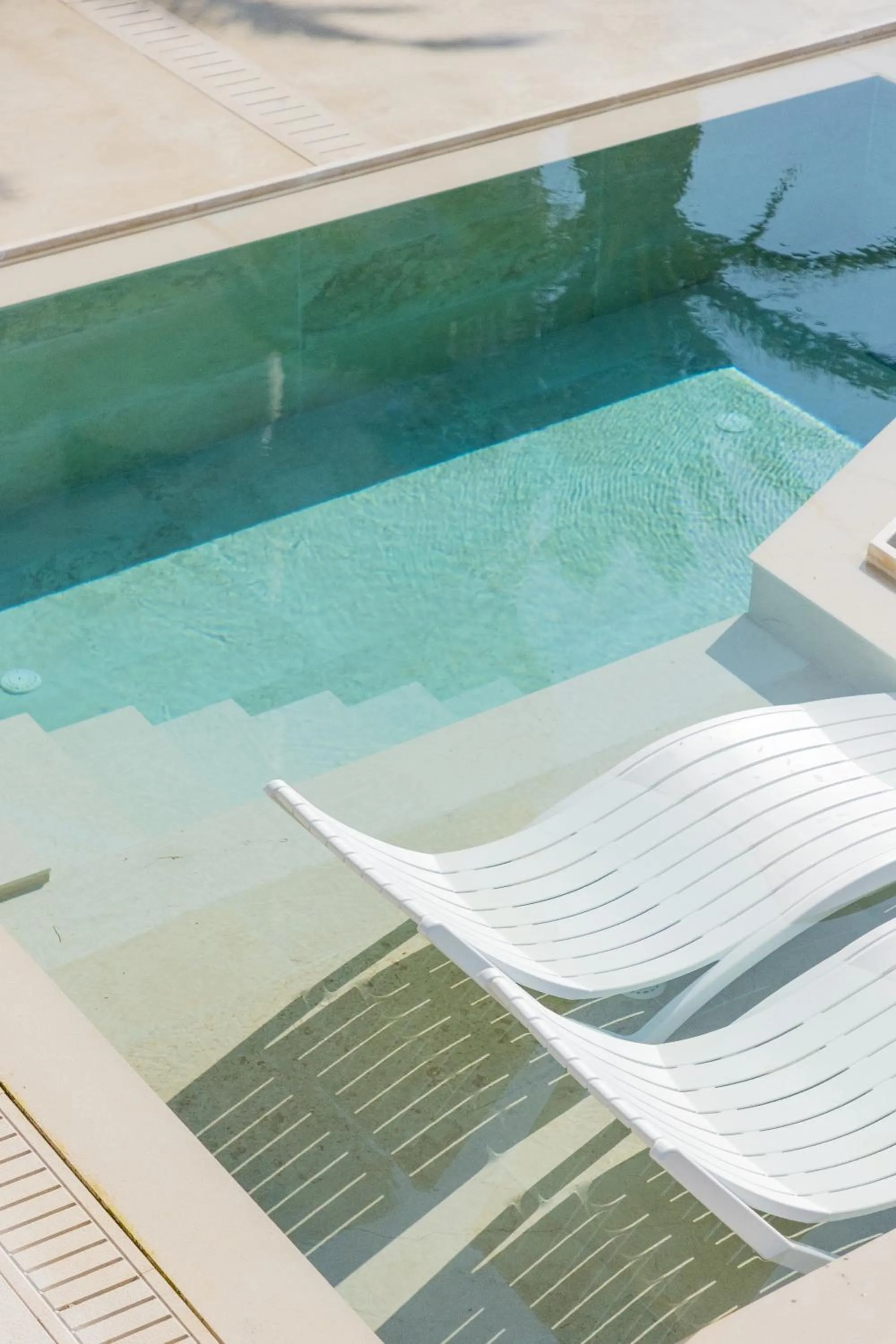 Pool view in Pegasos Deluxe Beach Hotel