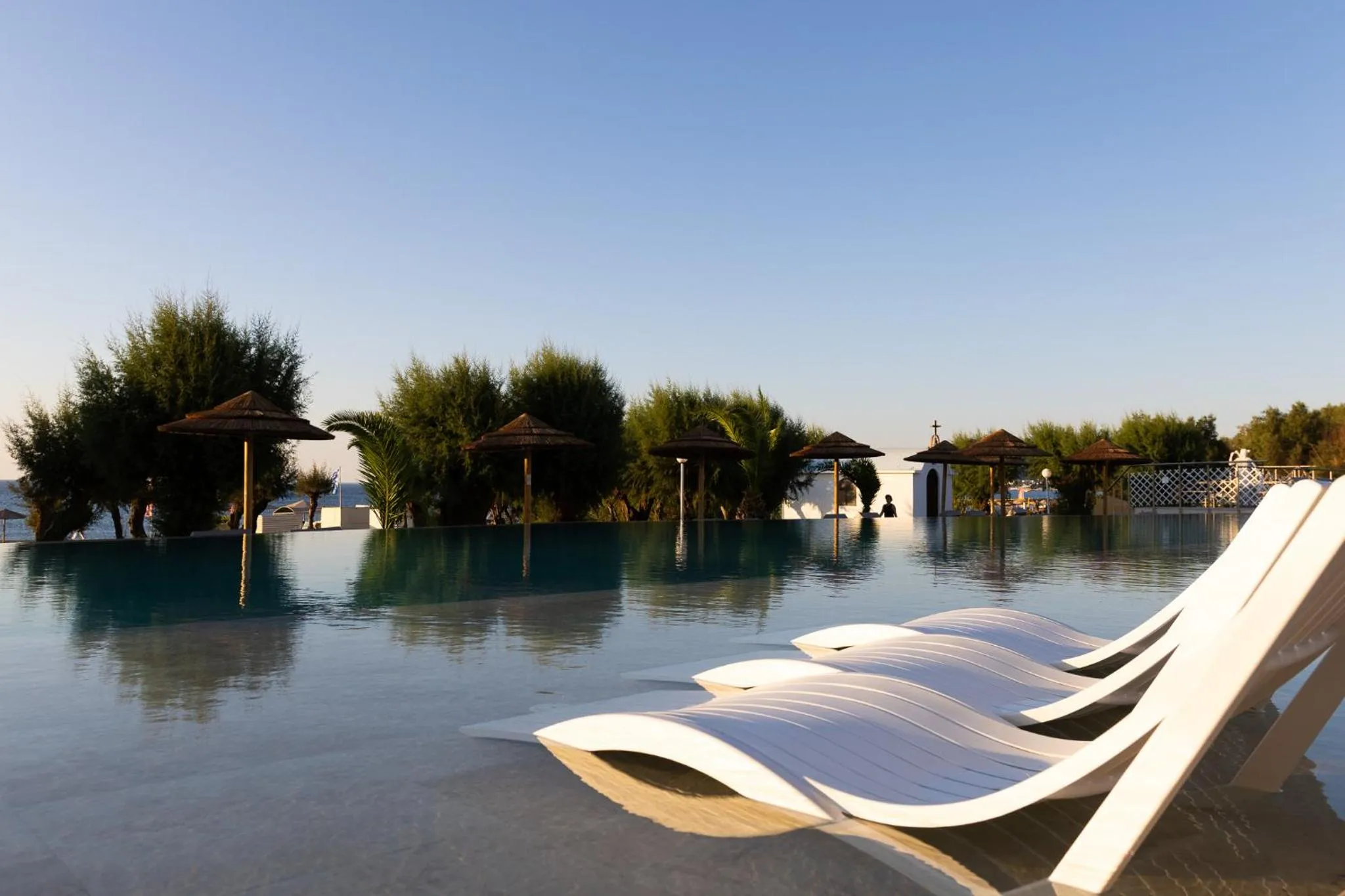 Swimming pool in Pegasos Deluxe Beach Hotel