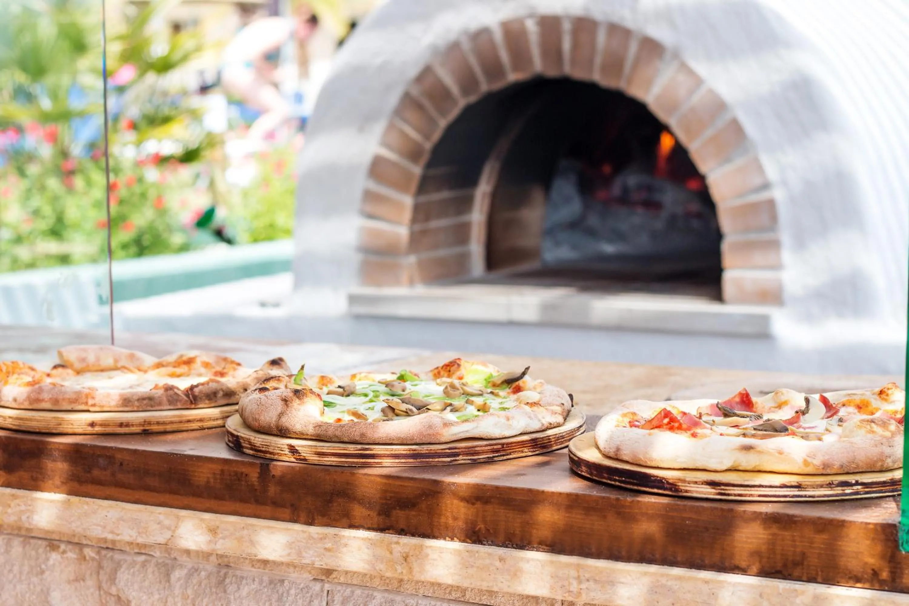 Food and drinks in Pegasos Deluxe Beach Hotel