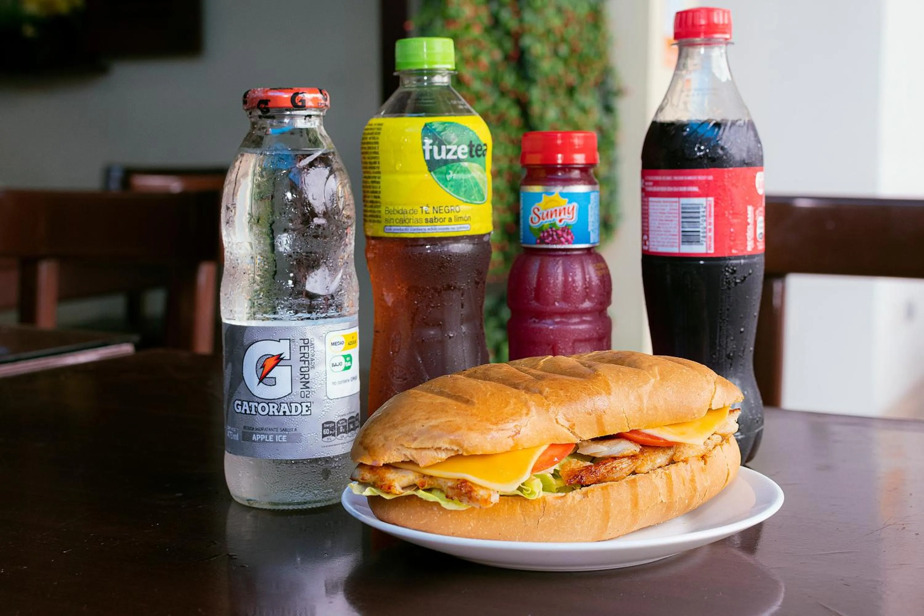 Food and drinks in Hotel de Alborada