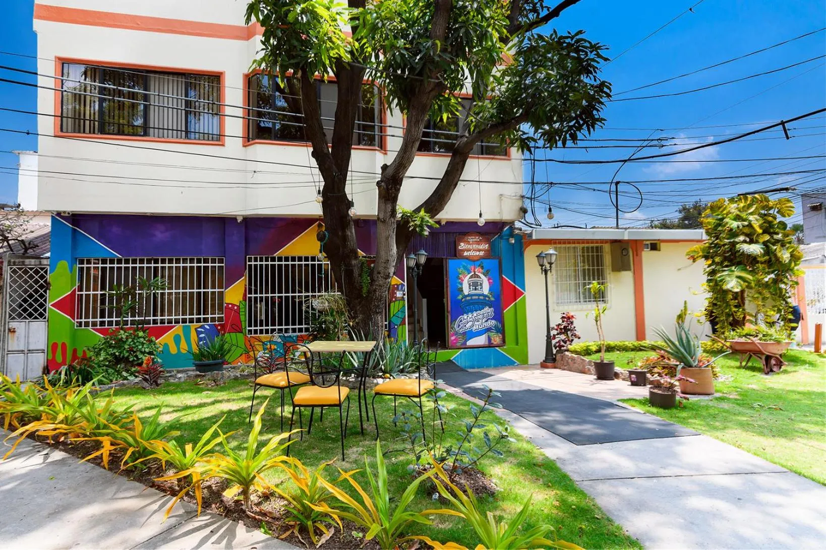 Garden view in Hotel de Alborada